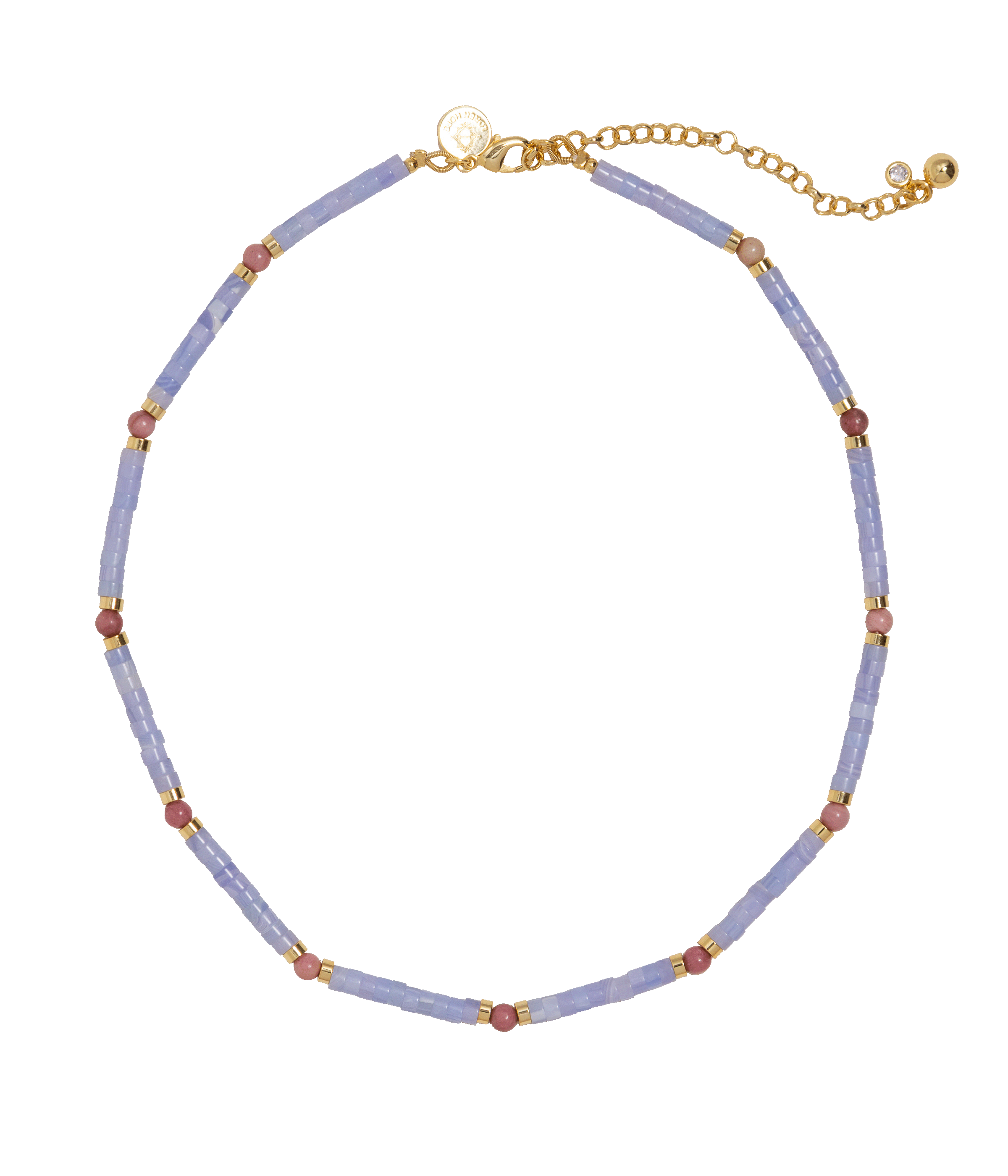 Oriel Necklace in Violet