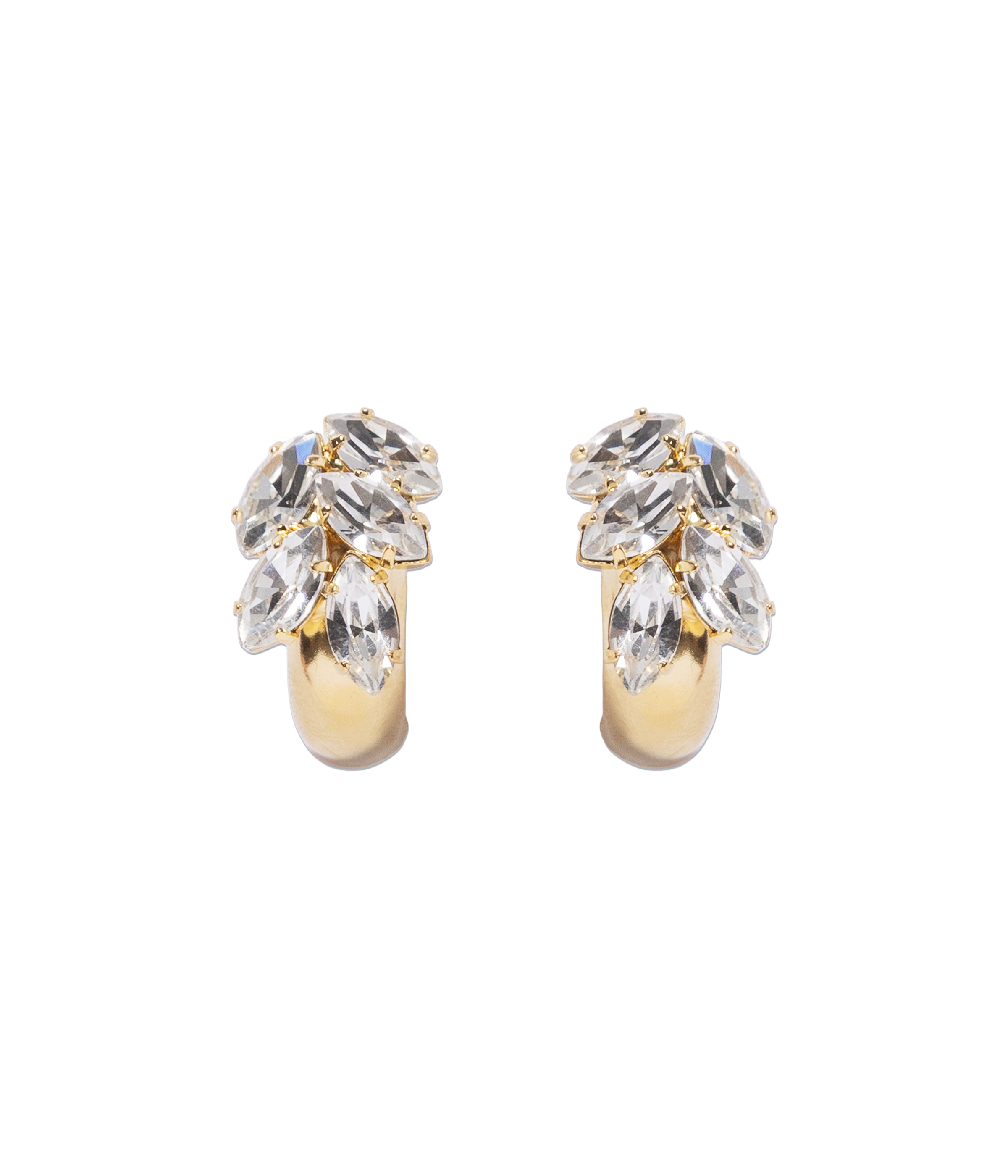 Selena Earrings in Crystal