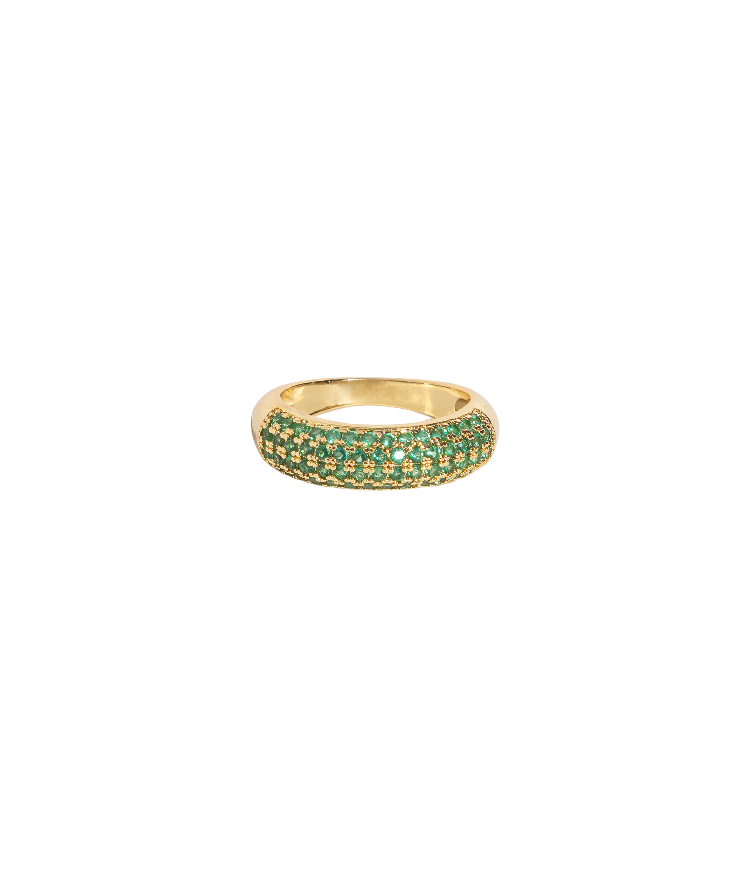 Veyra Ring in Emerald