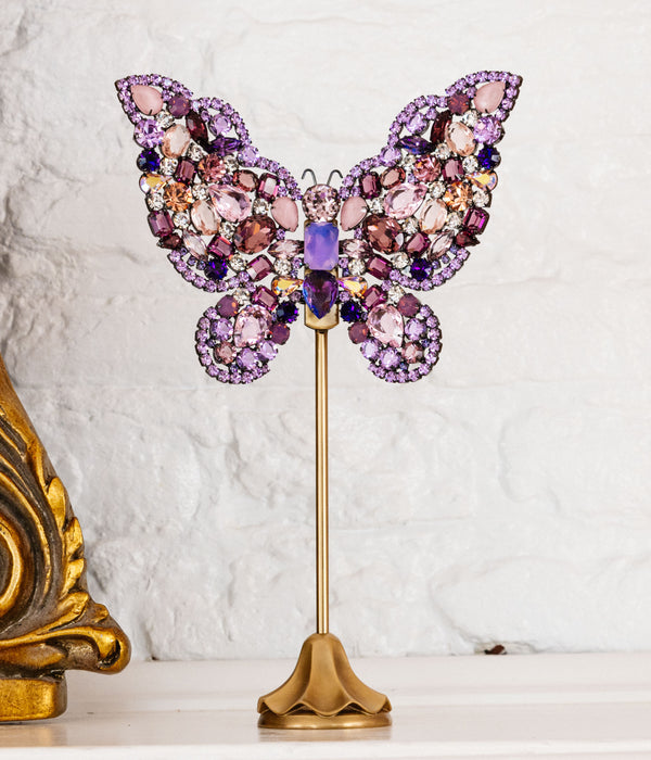 Large Empress Butterfly in Violet / Amethyst
