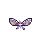 Butterfly Trio in Violet / Amethyst