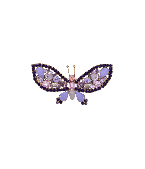 Butterfly Trio in Violet / Amethyst