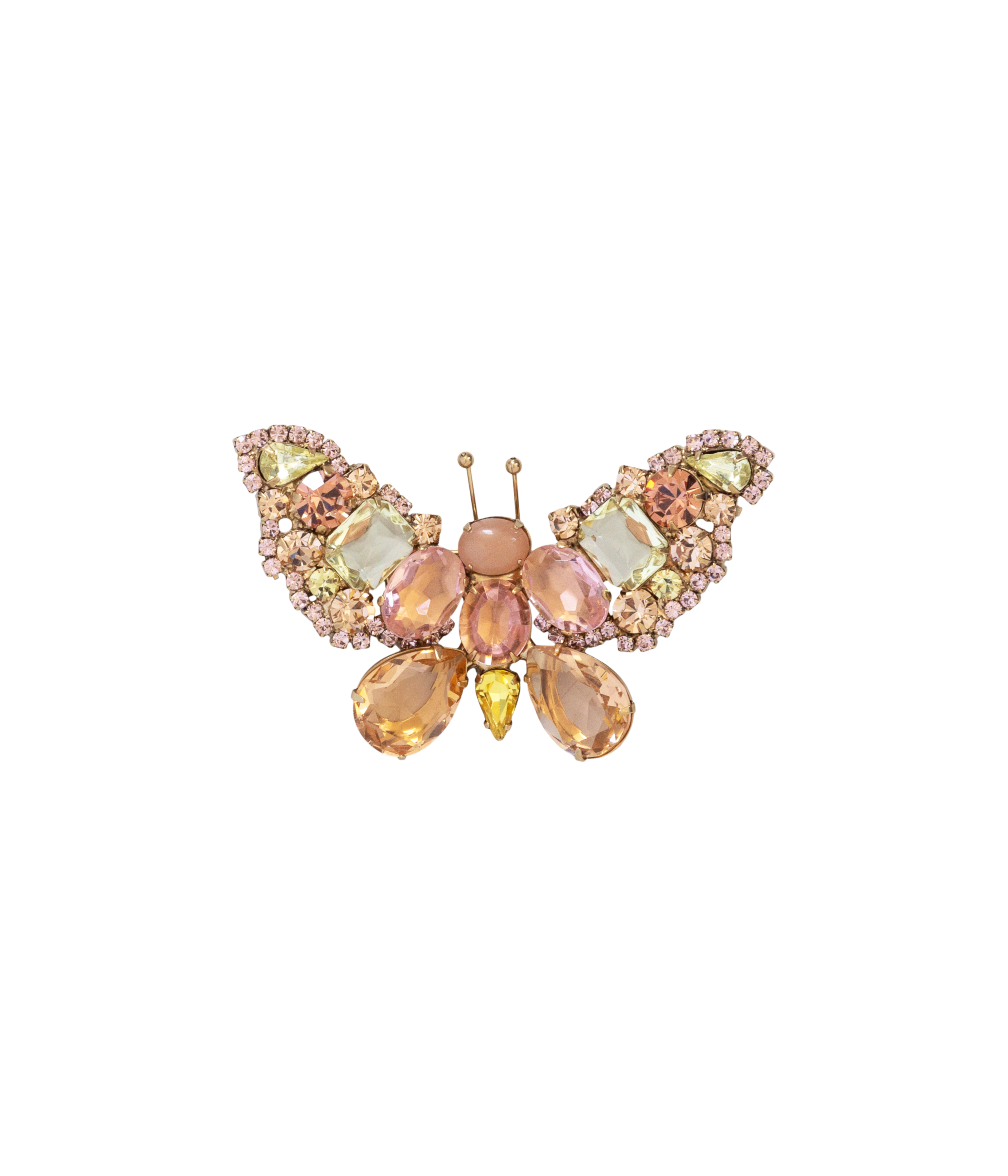 Small Butterfly in Jonquil / Rosaline / Light Peach