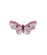 Small Butterfly in Dusty Rose / Violet / Amethyst