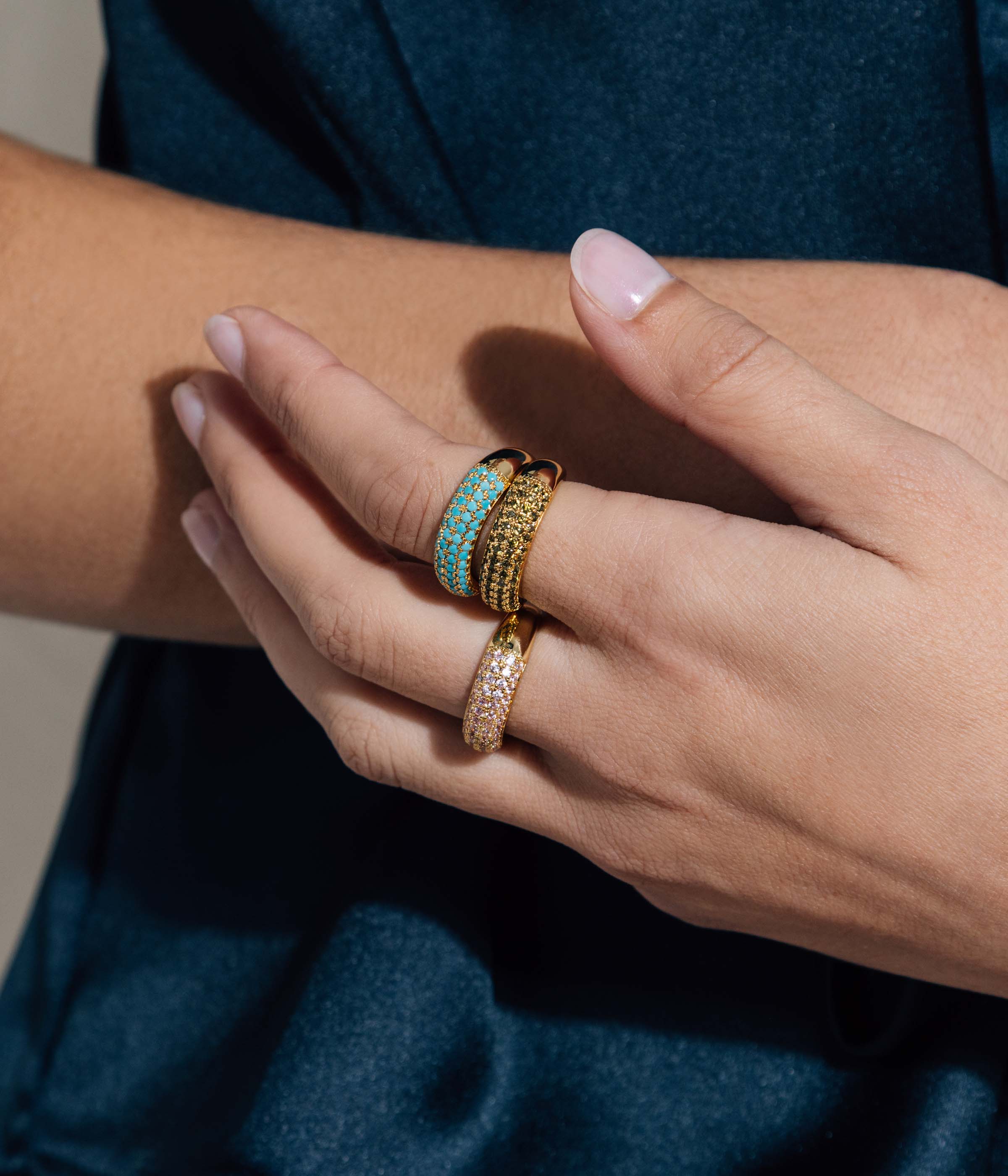 Veyra Ring in Yellow