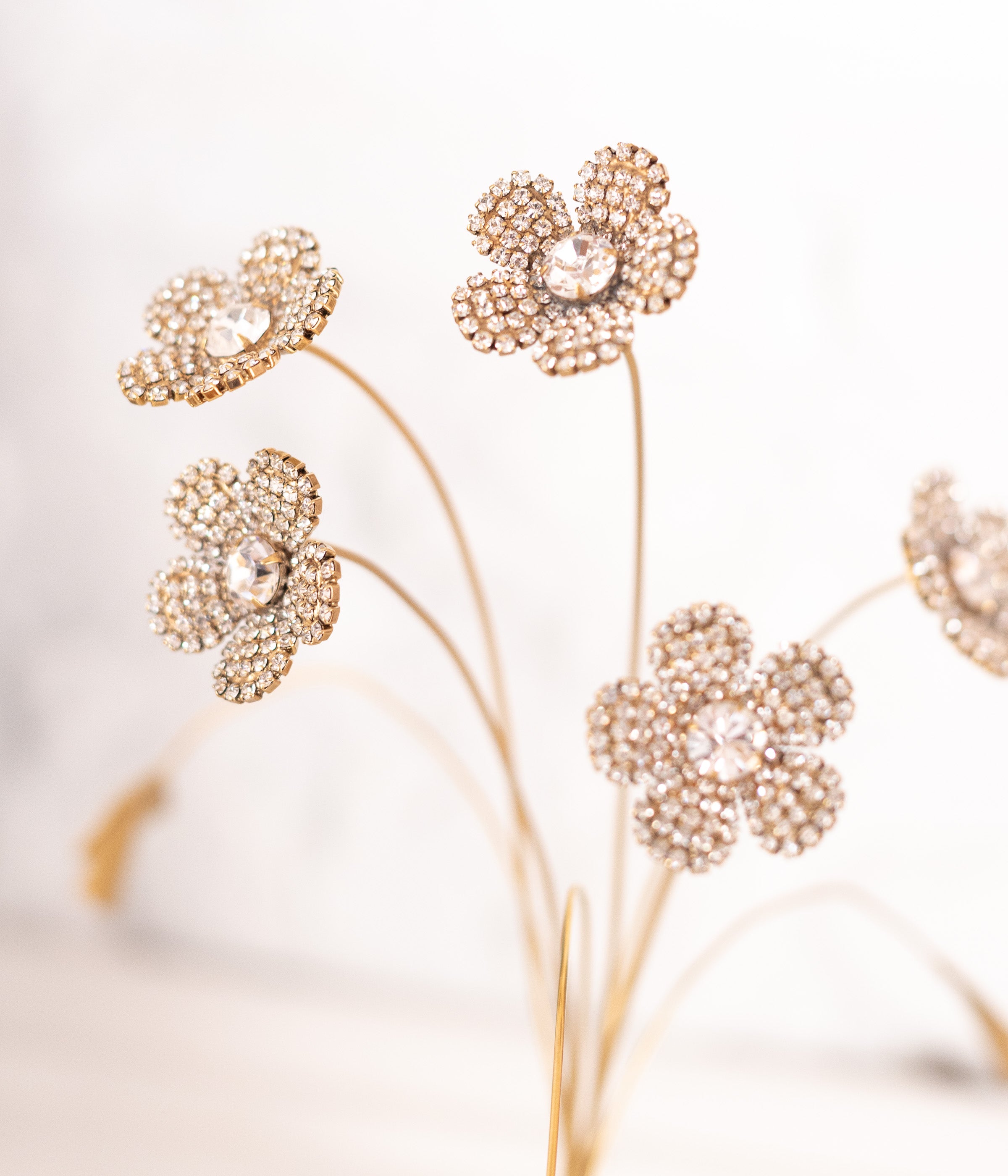 Crystal Bouquet Flower Specimen
