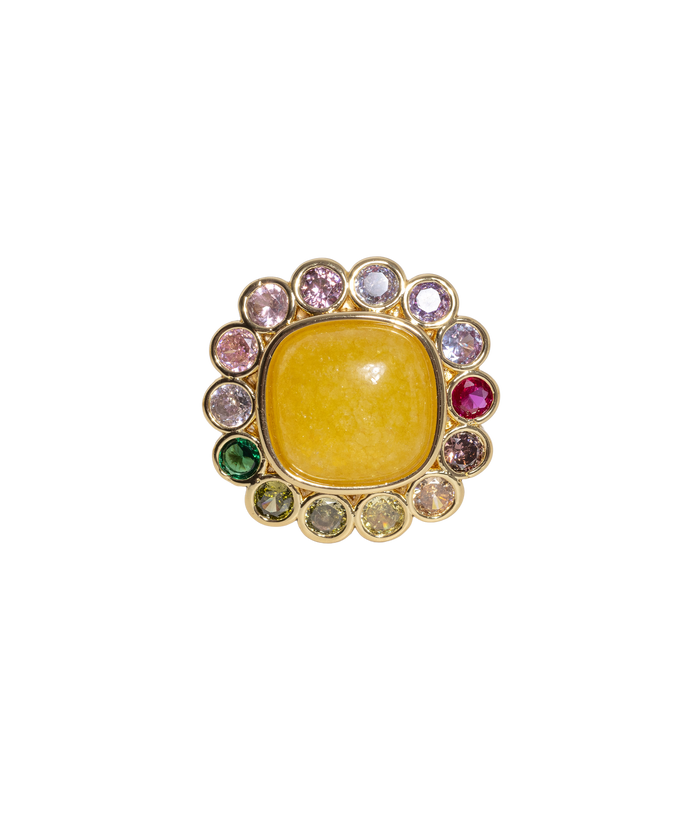 Ambrose Cocktail Ring in Tourmaline