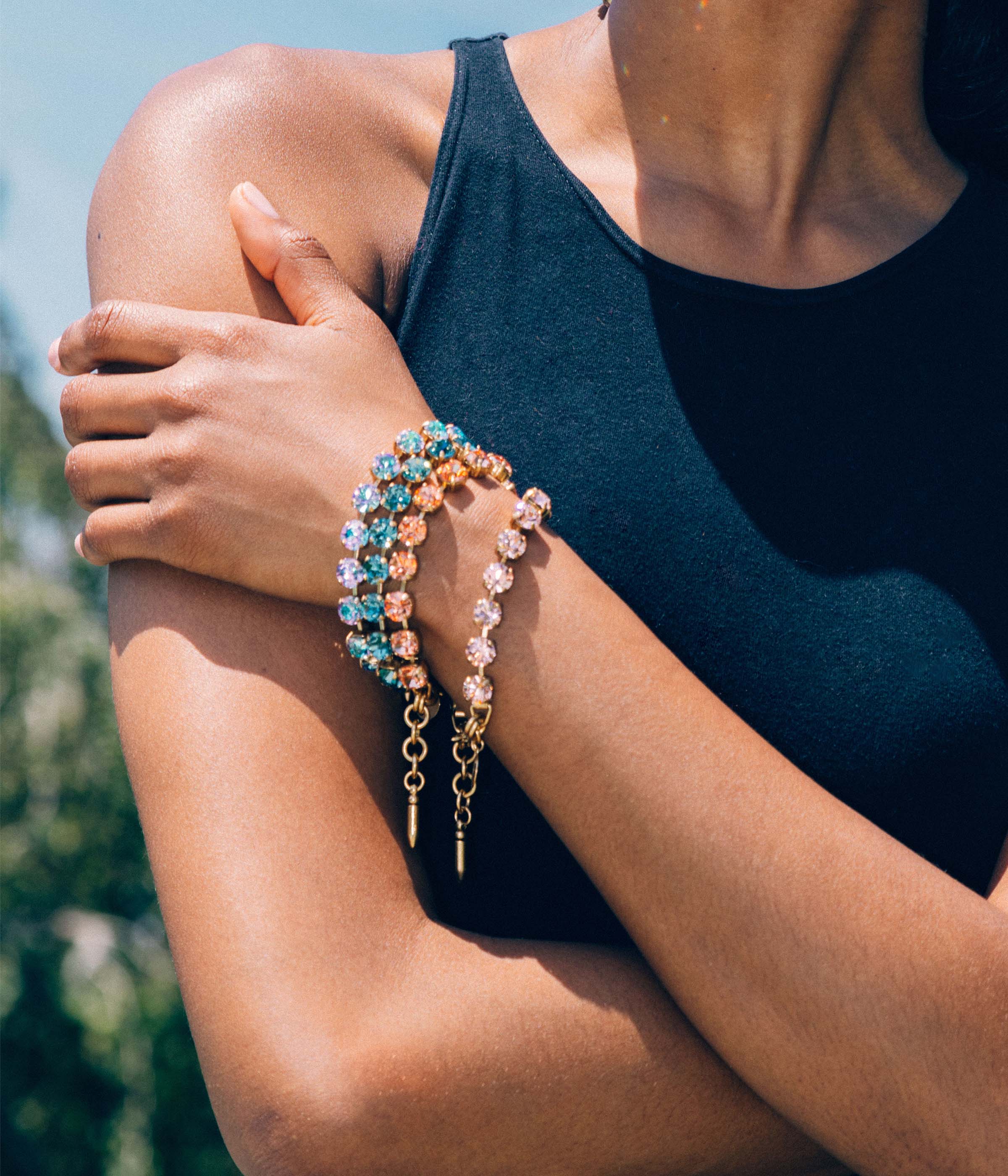 Arista Bracelet in Crystal