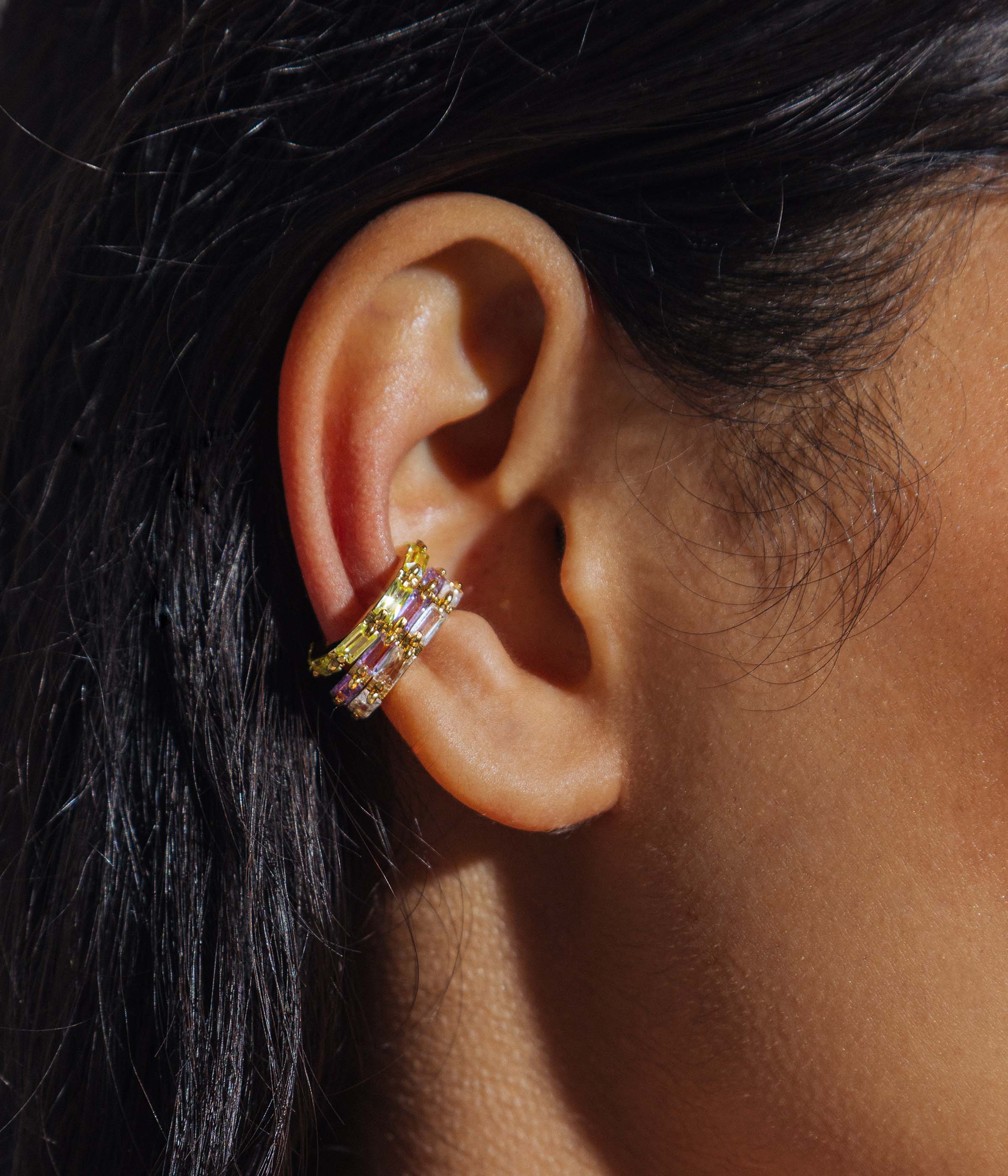 Plume Ear Cuff Set