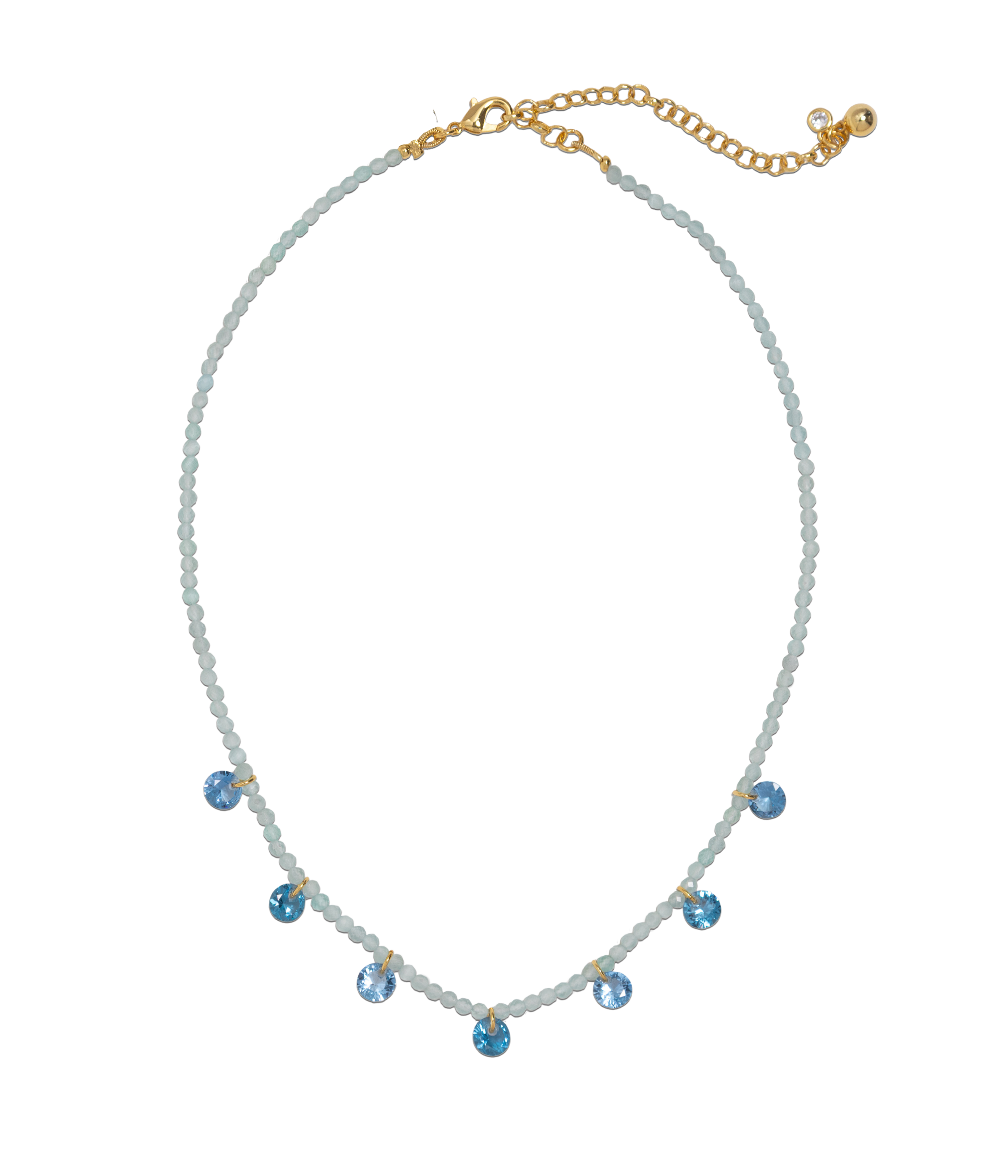 Rune Necklace in Blue