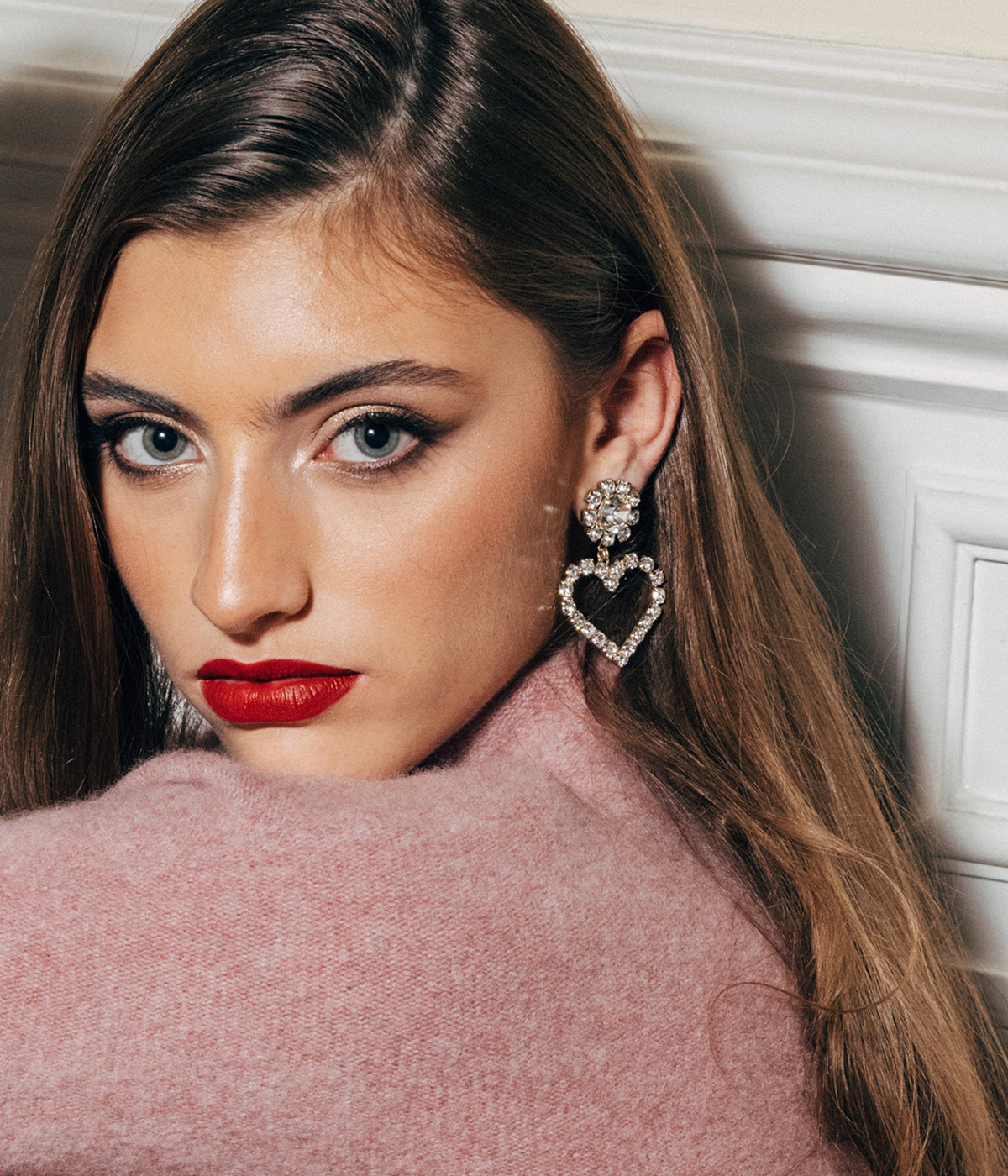 Cupid Heart Earrings