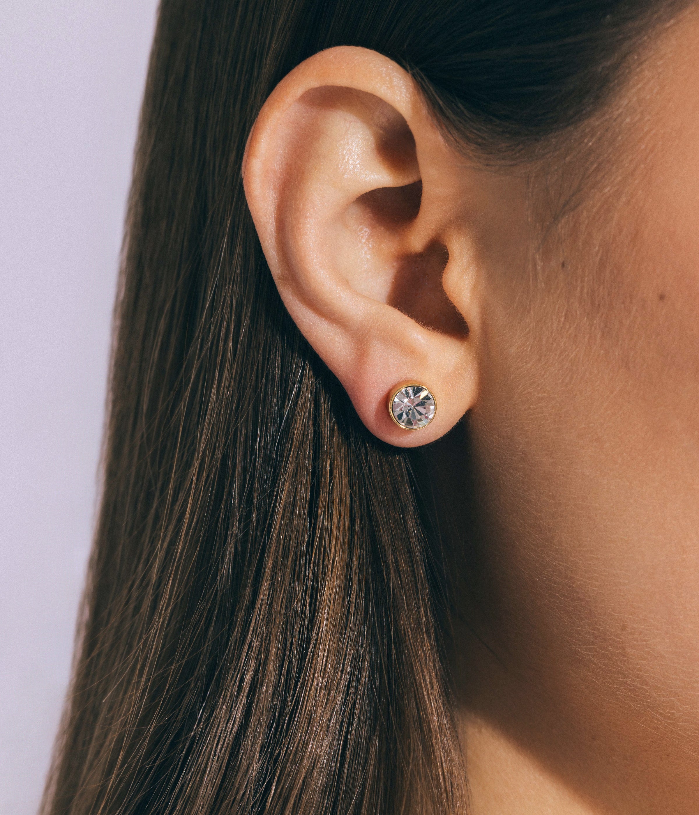 Demi Studs in Crystal