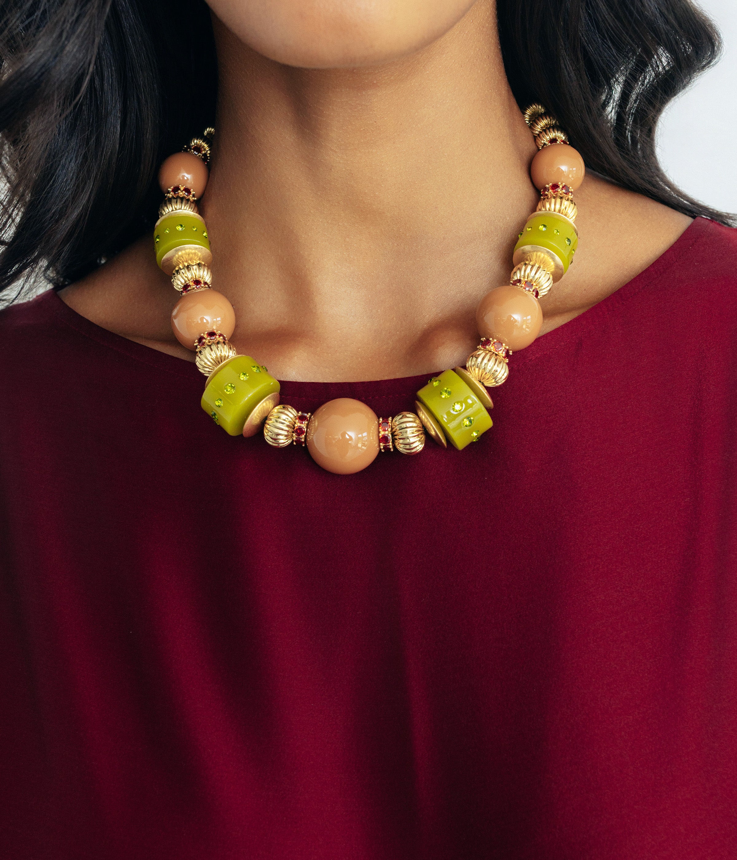 Dominque Beaded Necklace