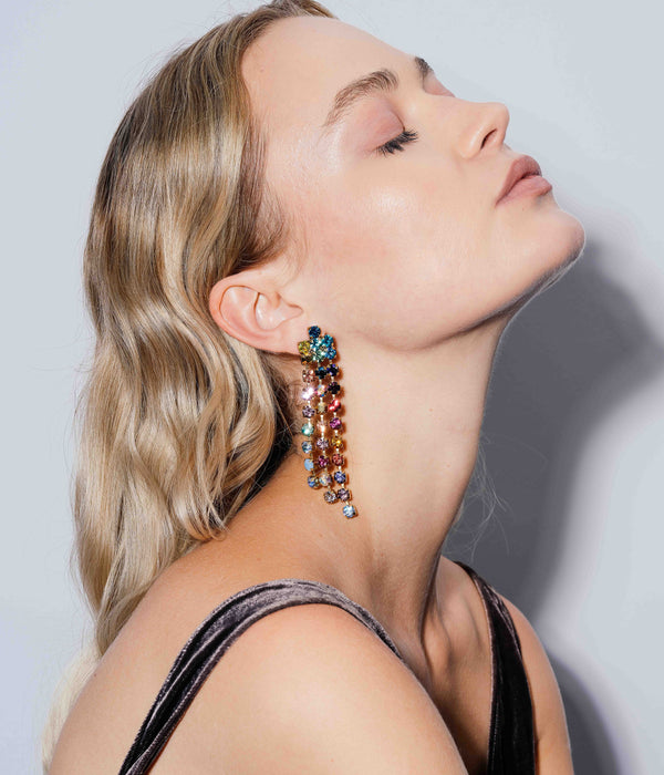 Estelle Earrings in Cosmic Ombre
