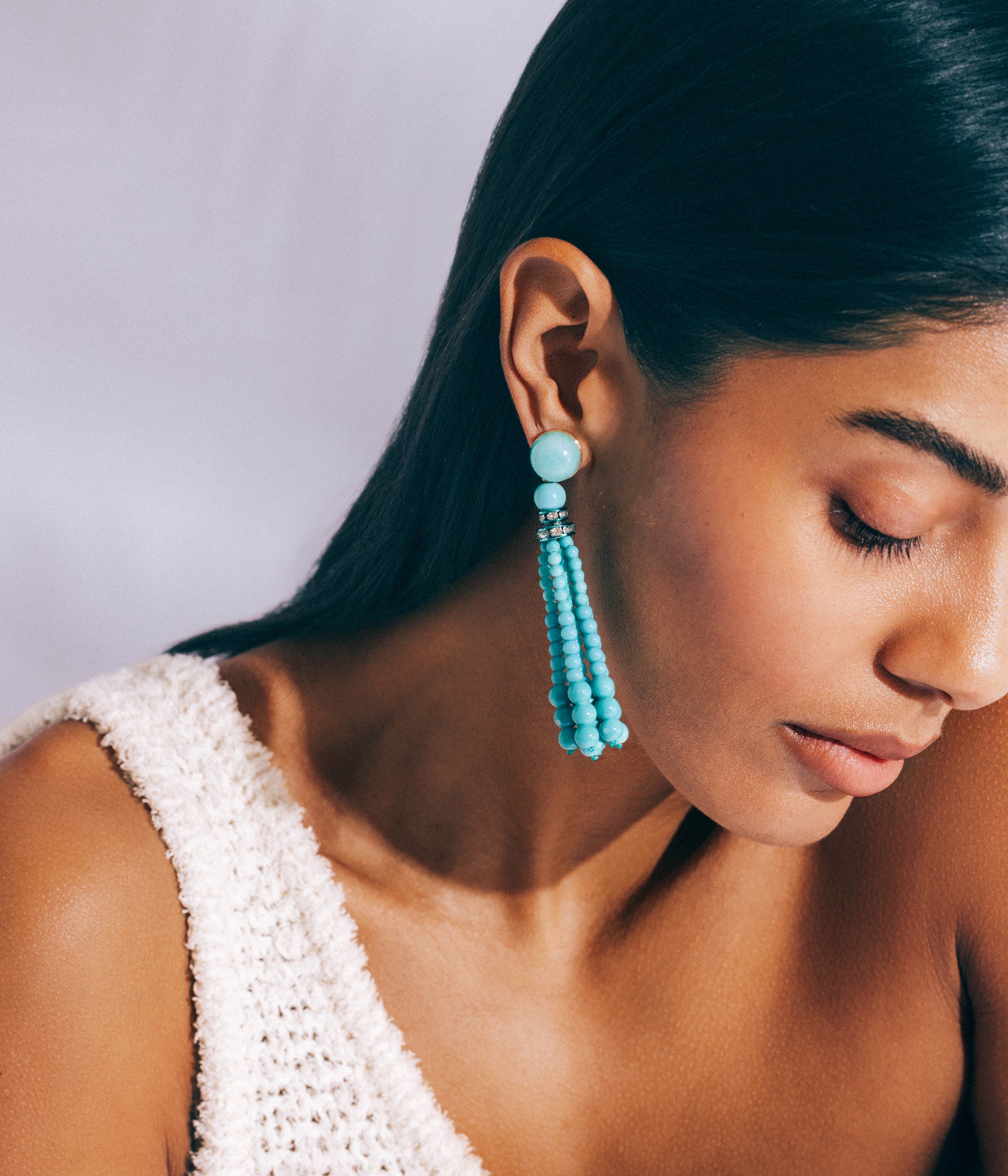 Greer Tassel Earrings - Loren Hope
