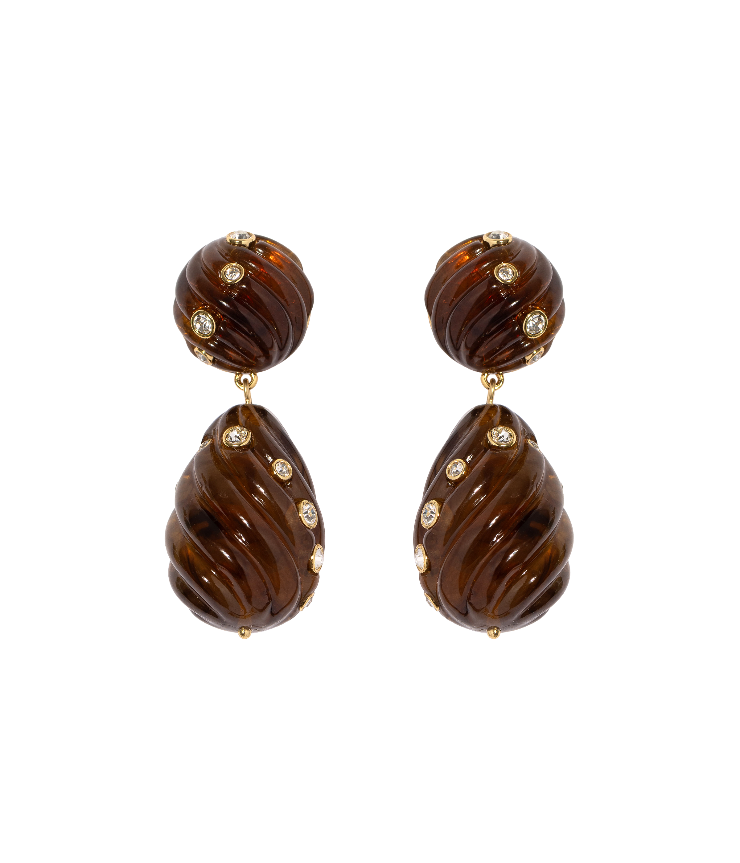 Raeni Drop Earrings in Tortoise
