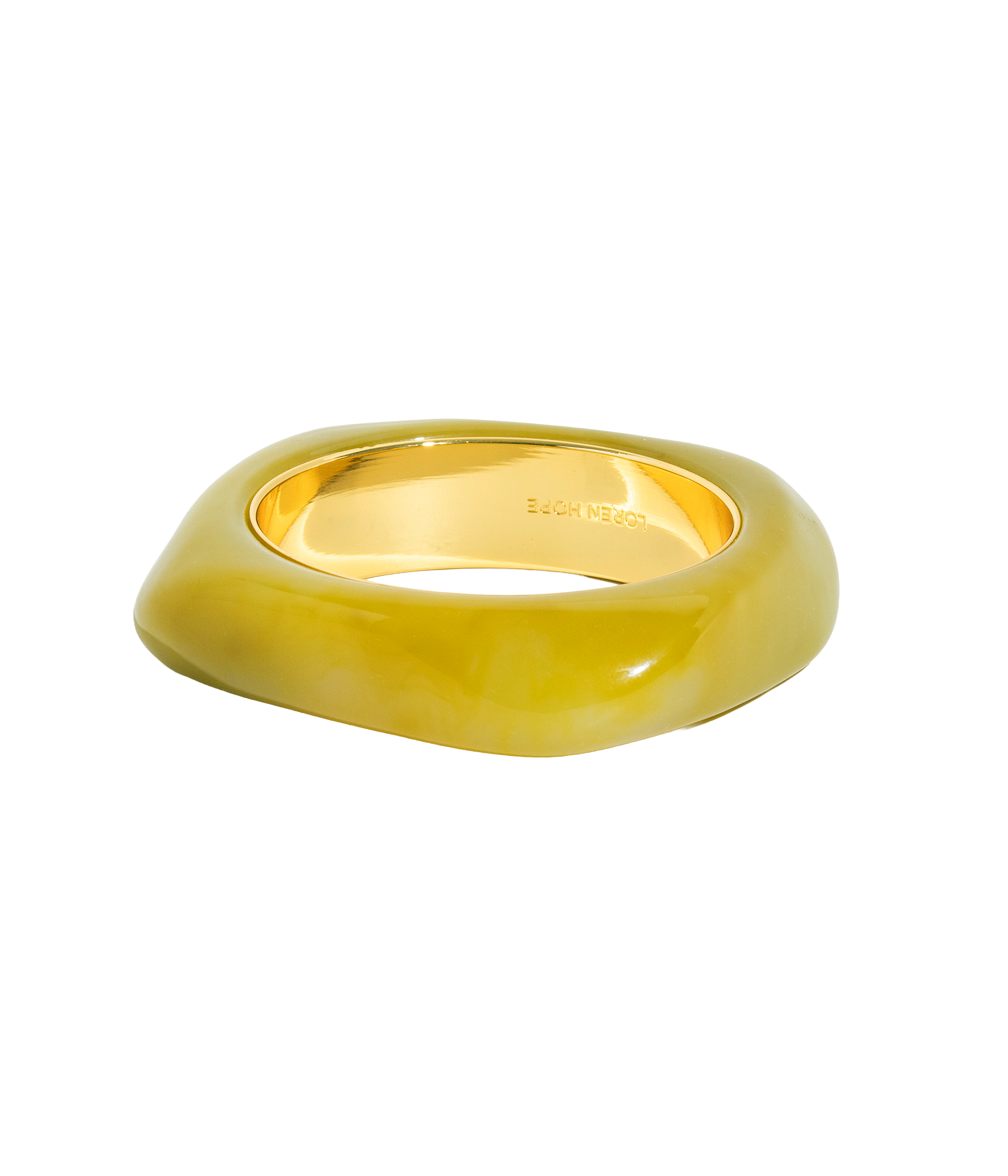 Paloma Bangle in Chartruese