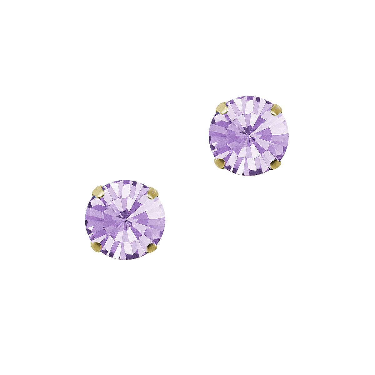 アクセサリー CARINA PIERCE Kaylee Studs in Violet