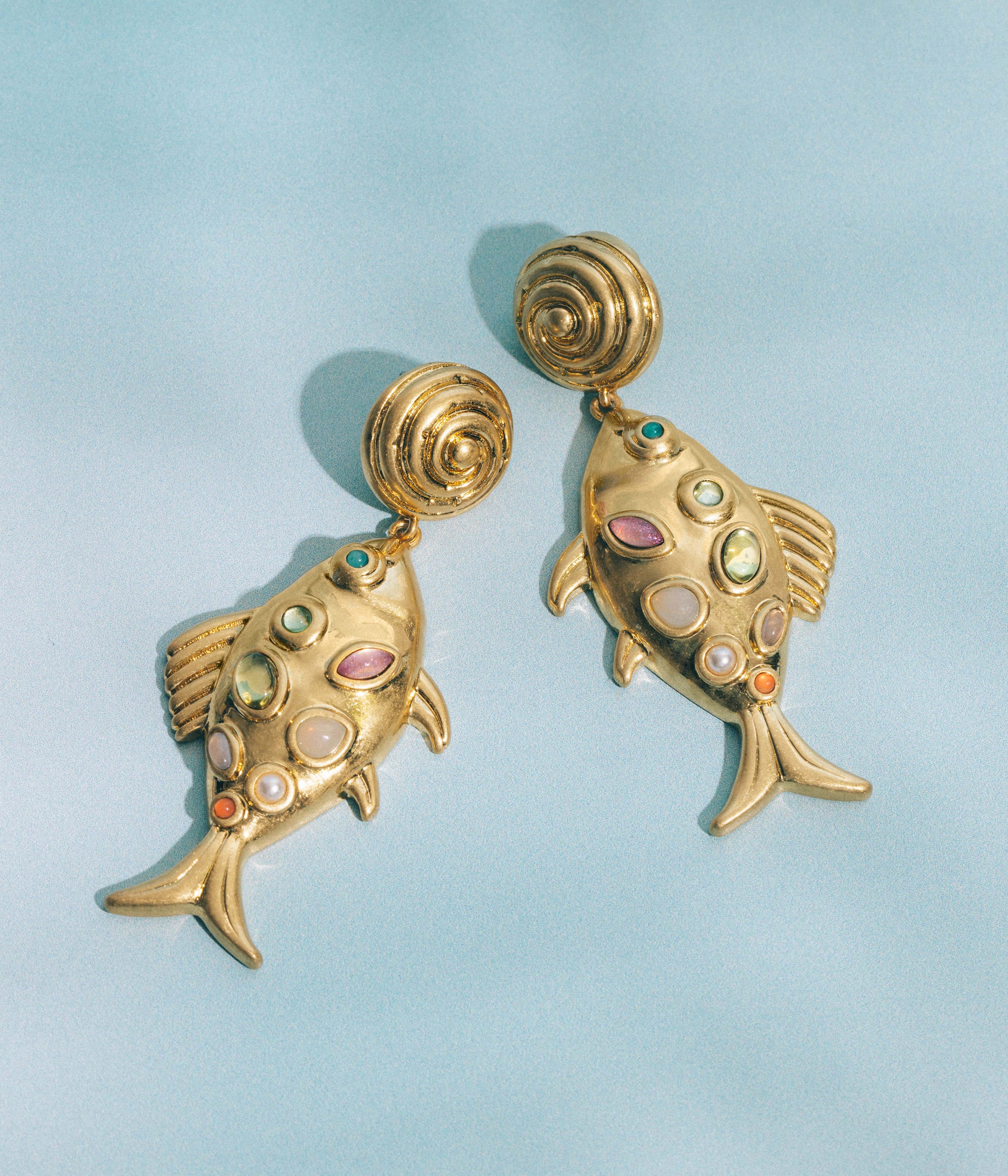 Kamari Fish Earrings - Loren Hope