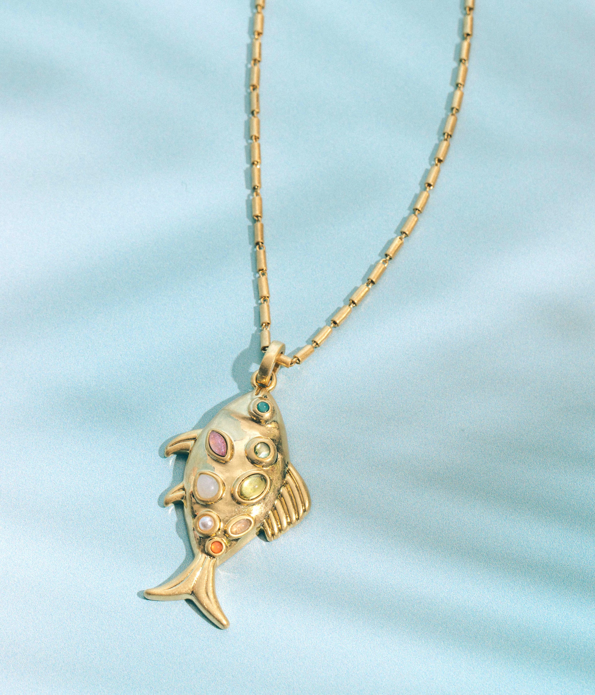 Kamari Fish Necklace - Loren Hope