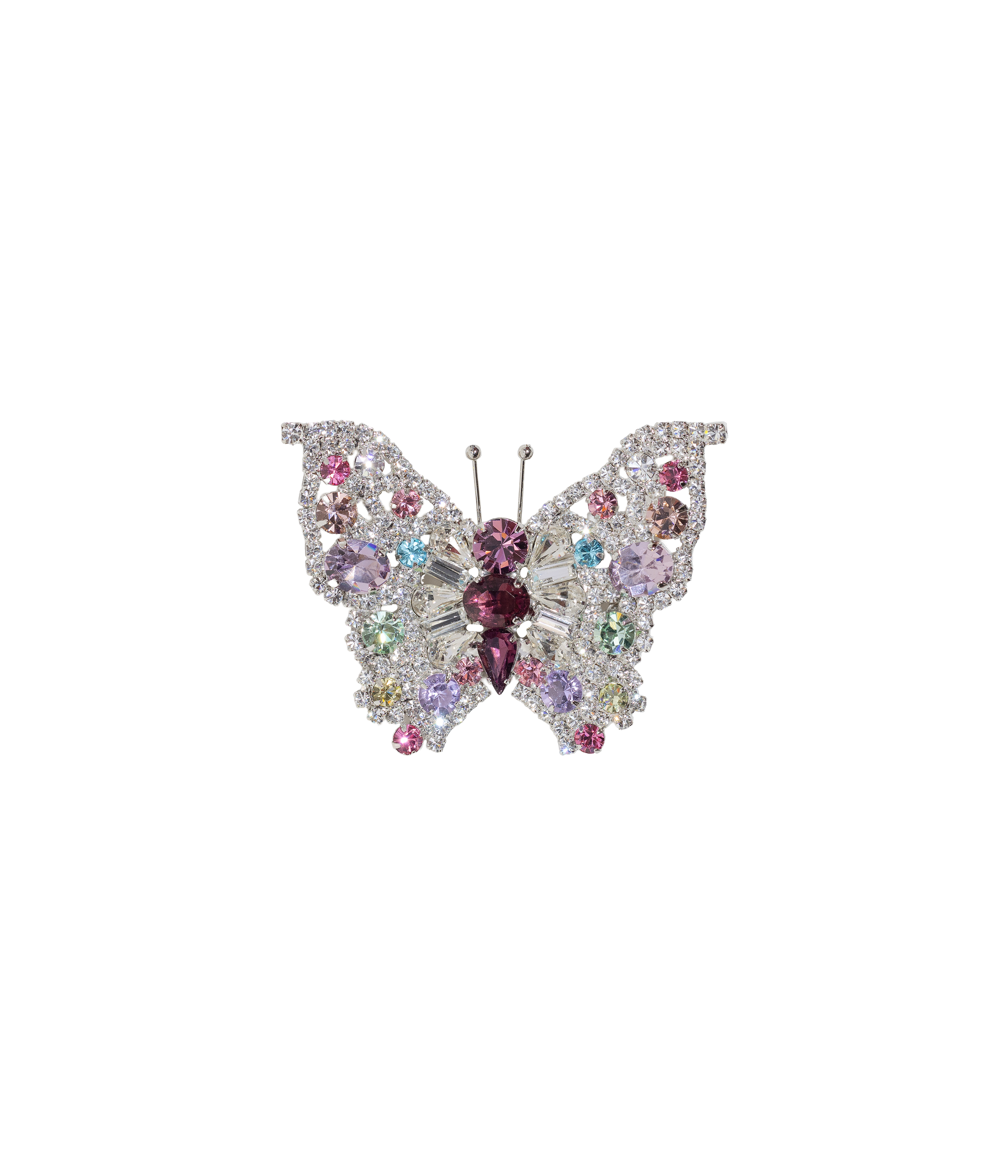Limited Edition Butterfly in Crystal / Rose / Aqua - Loren Hope