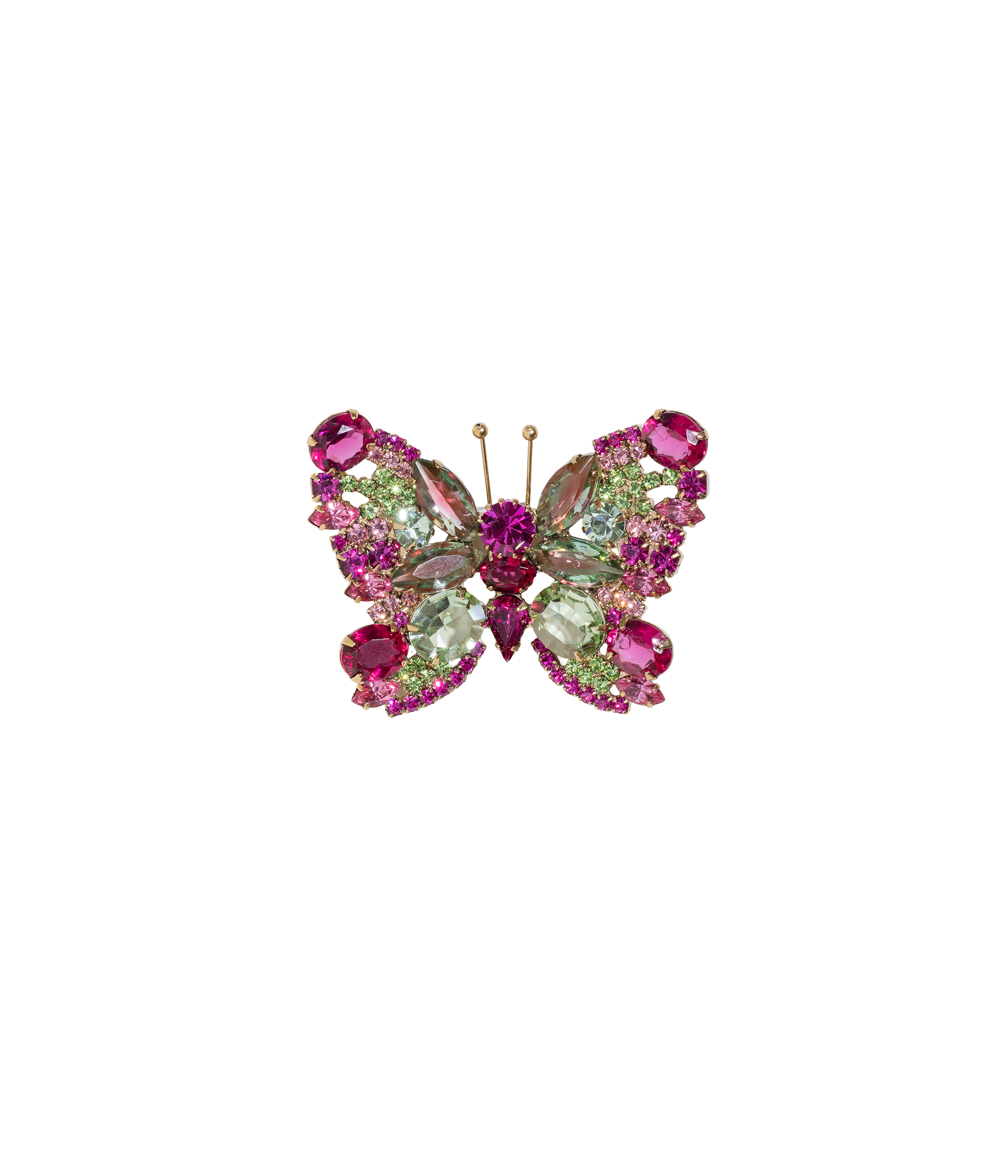 Limited Edition Butterfly in Light Rose / Fuchsia / Chrysolite - Loren Hope