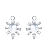 Crystal Burst Huggie Charm