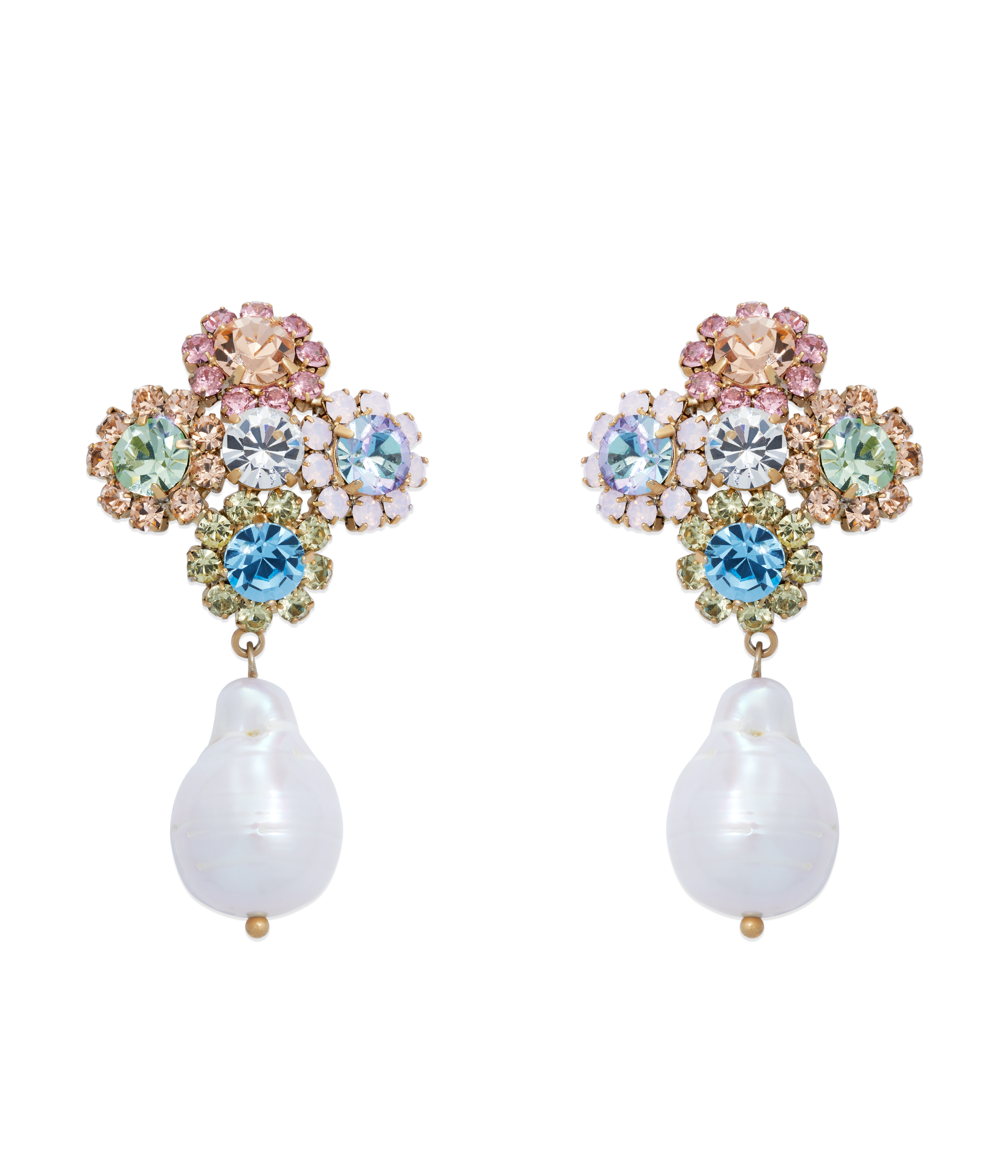 Aria Pearl Drop Earrings