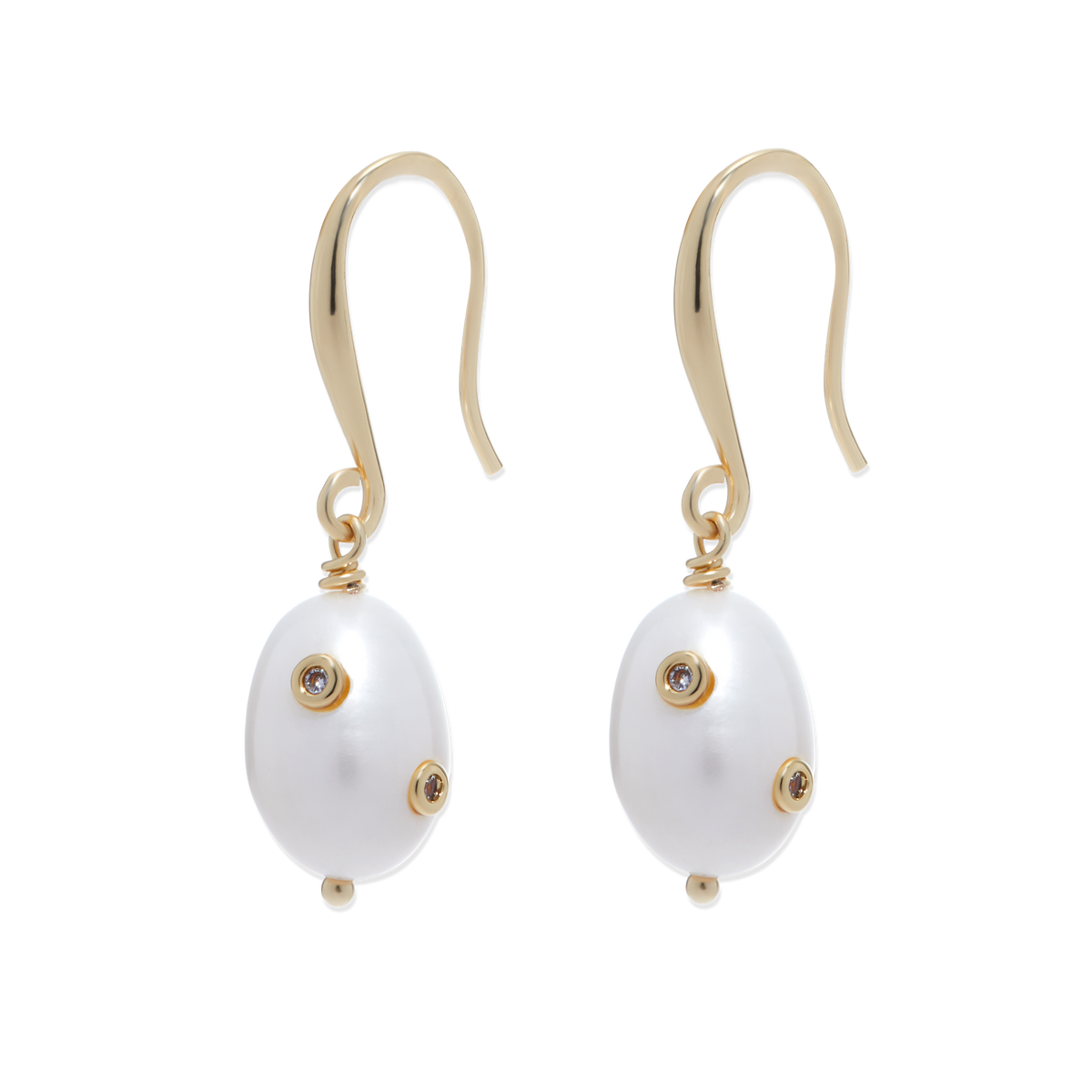★IVE レイ★DENU★送料込★Pearl Ribbon Drop Vintage Earrings Amazon.com: Allereyae Vintage Crystal Pearl Drop Earrings