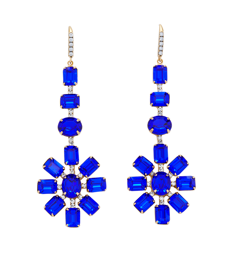 Indigo Statement Earrings