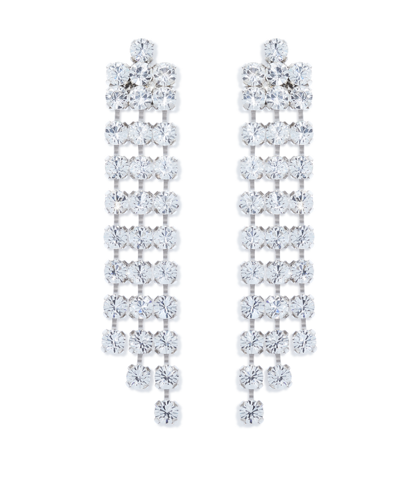 Estelle Chandelier Earrings in Crystal