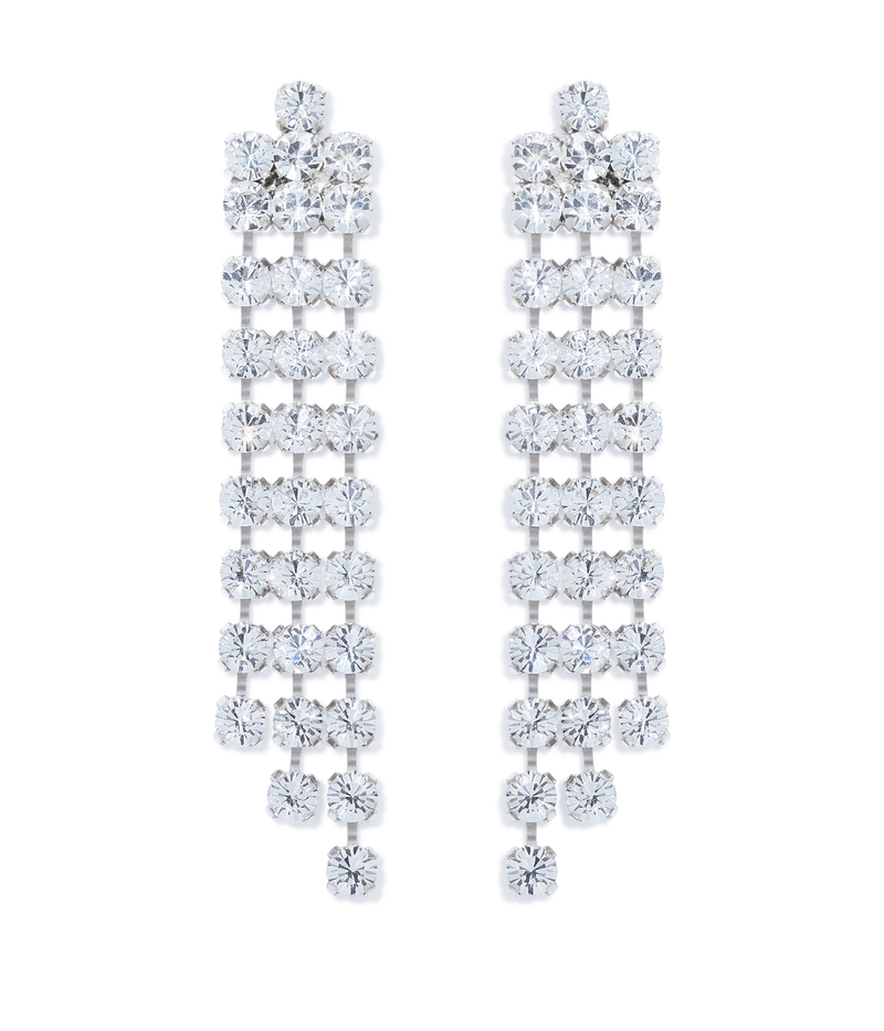 Estelle Chandelier Earrings in Crystal