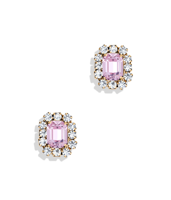 Tati Studs in Light Rose