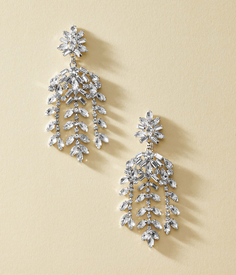 18K Eleanor Statement Earrings - Gold main image 1