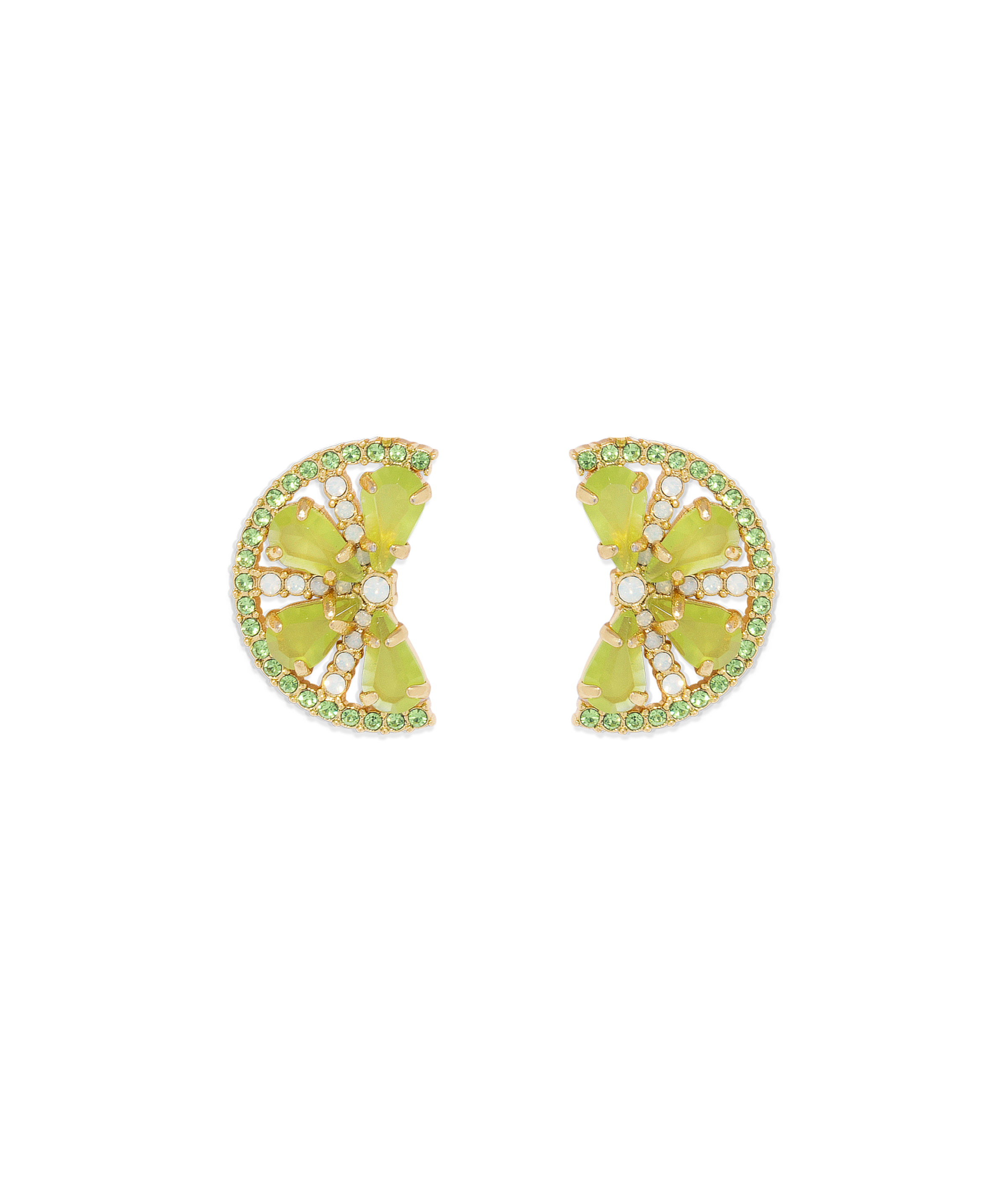 Lime Slice Studs - Loren Hope