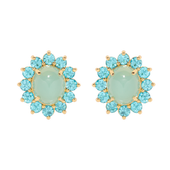 eRiNGo　1212 18K Yellow Gold Gemstone Stud Earrings – Marco Bicego