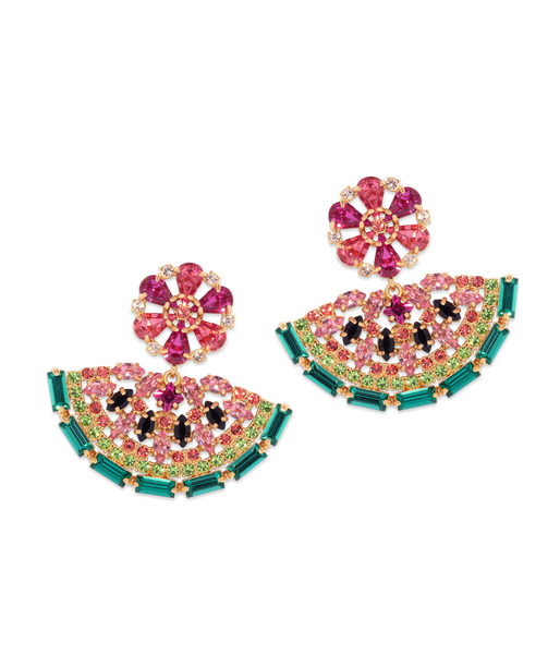 イヤリング Watermelon Earrings - Shourouk - Strass - Multi Watermelon Earrings - Shourouk - Strass - Multi