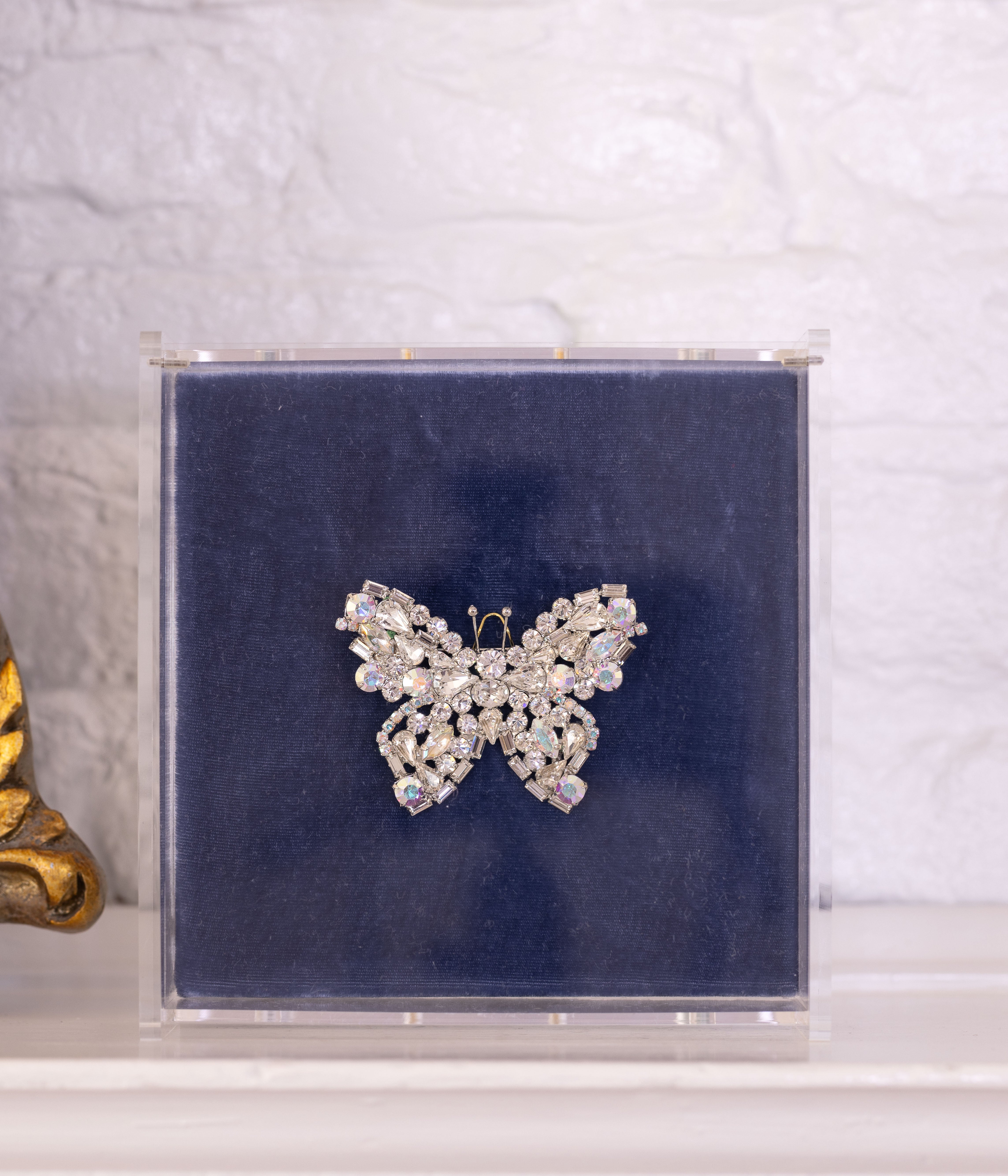 Small Butterfly in Crystal / Crystal AB