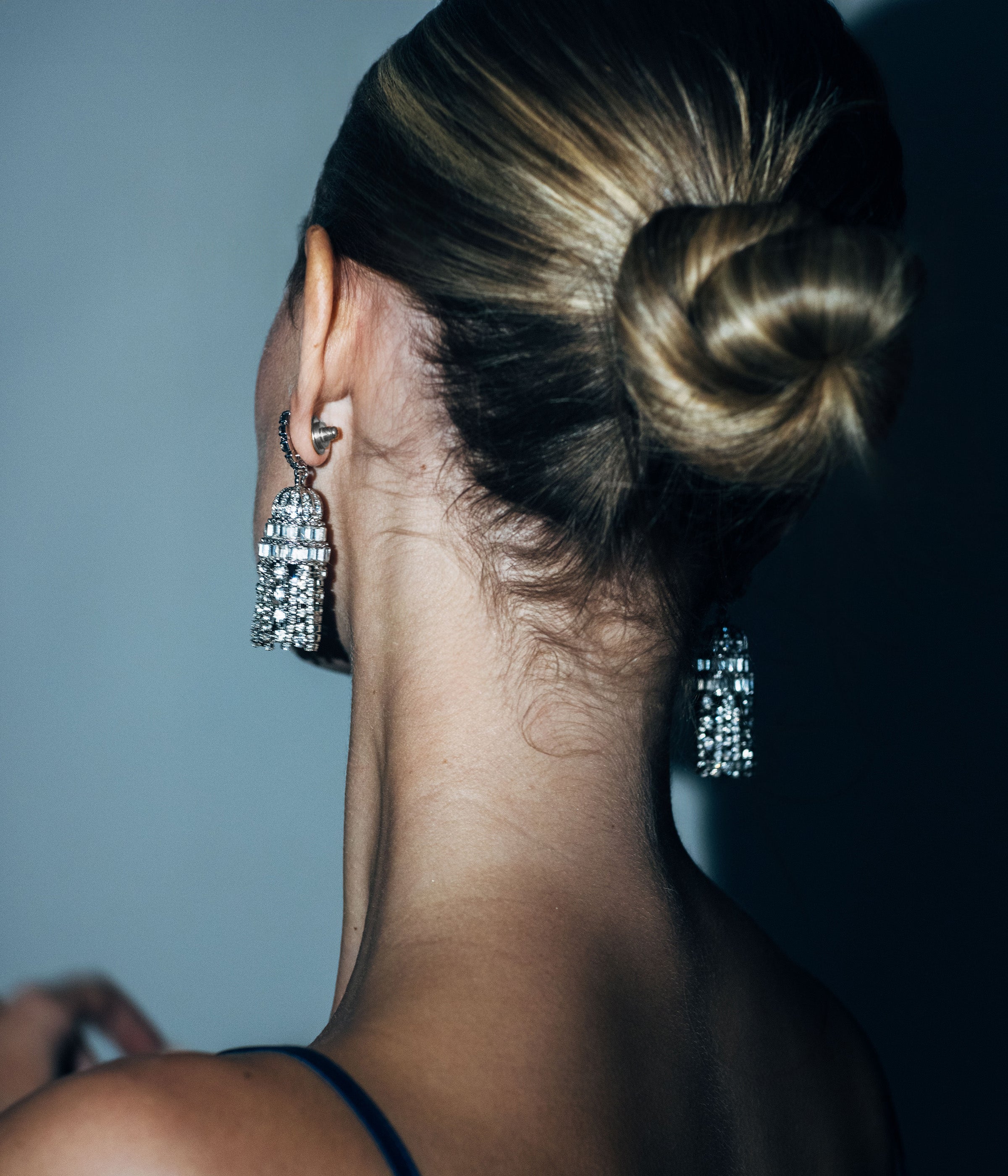 Dynasty Crystal Tassel Earrings - Loren Hope