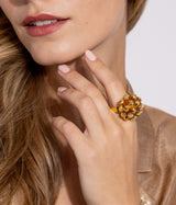 Miller Cocktail Ring in Aurum