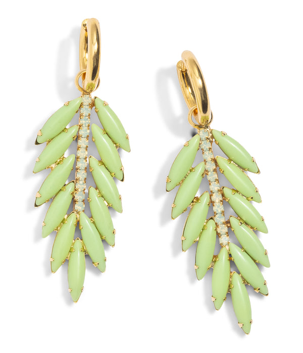 Royal Palm Drop Earrings