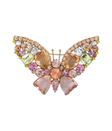 Medium Butterfly in Jonquil / Rosaline / Light Peach