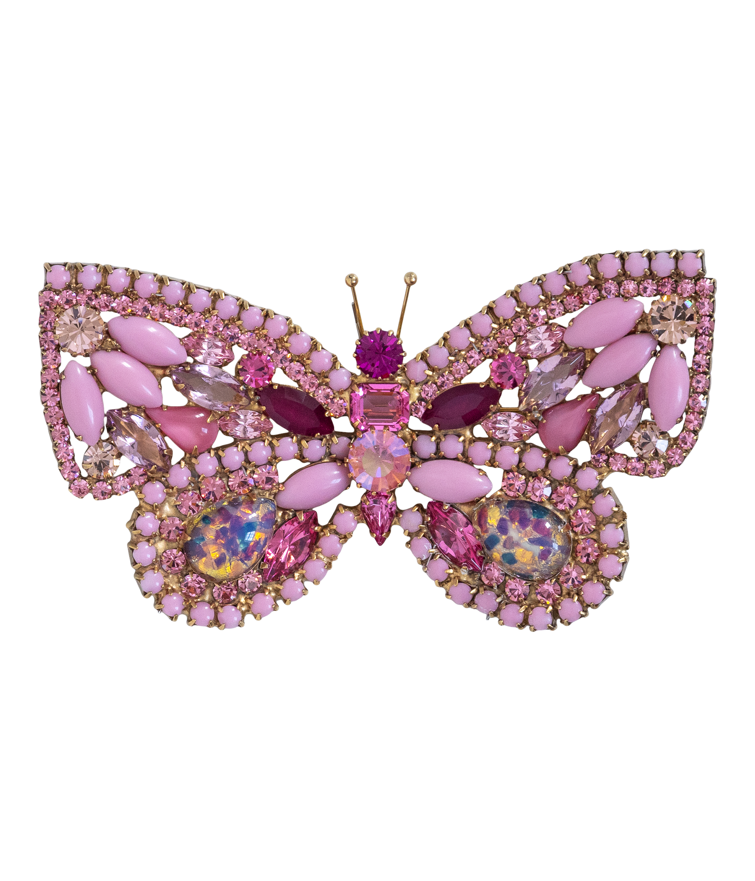 X-Large Butterfly in Rose / Milky Pink