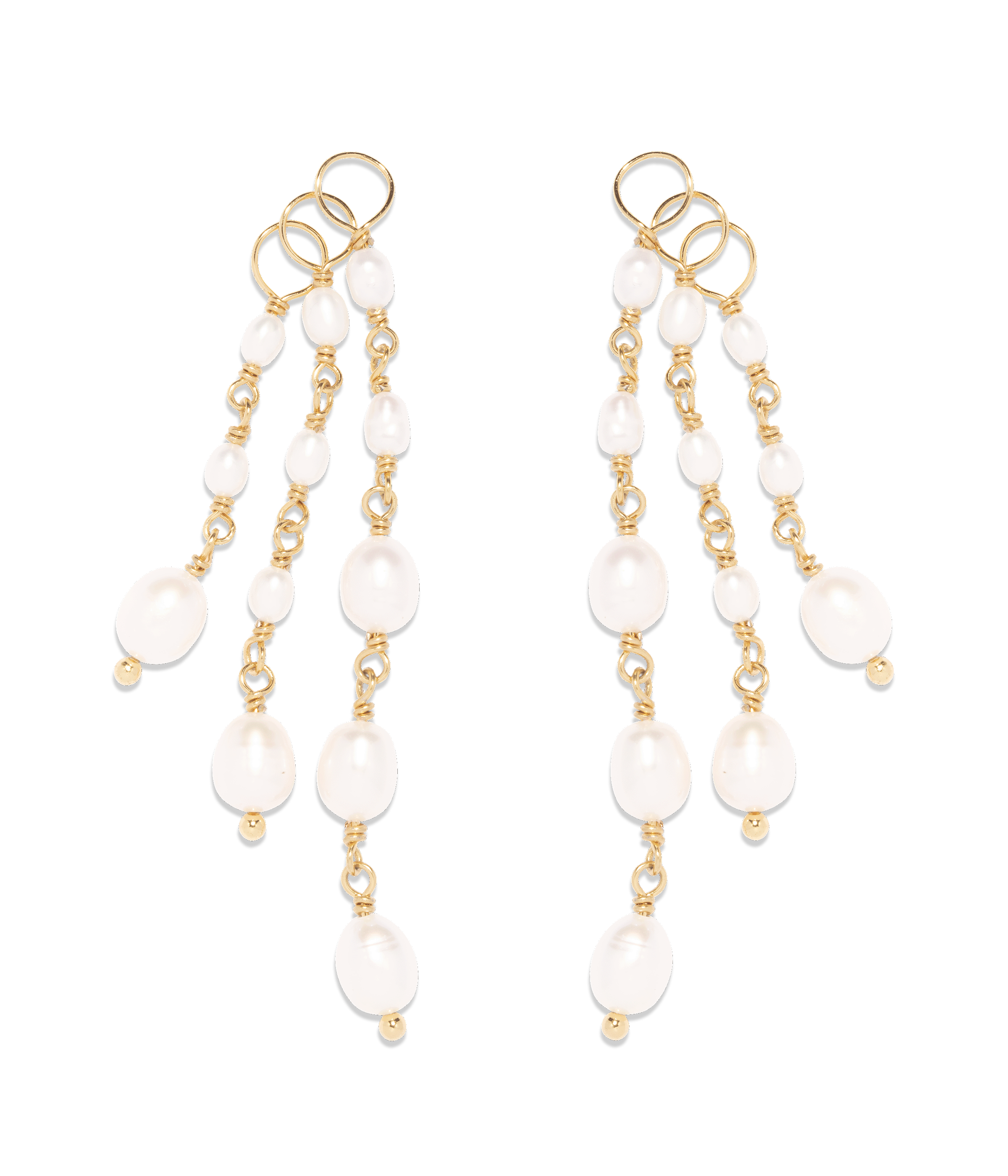 Mattie Pearl Huggie Charms
