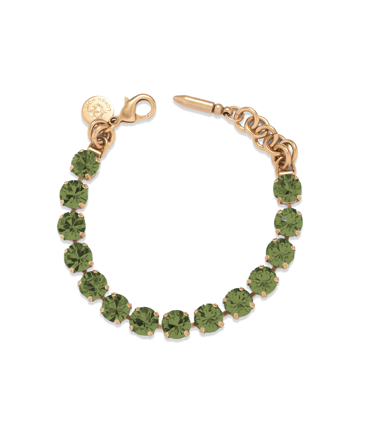Arista Bracelet in Olivine - Loren Hope