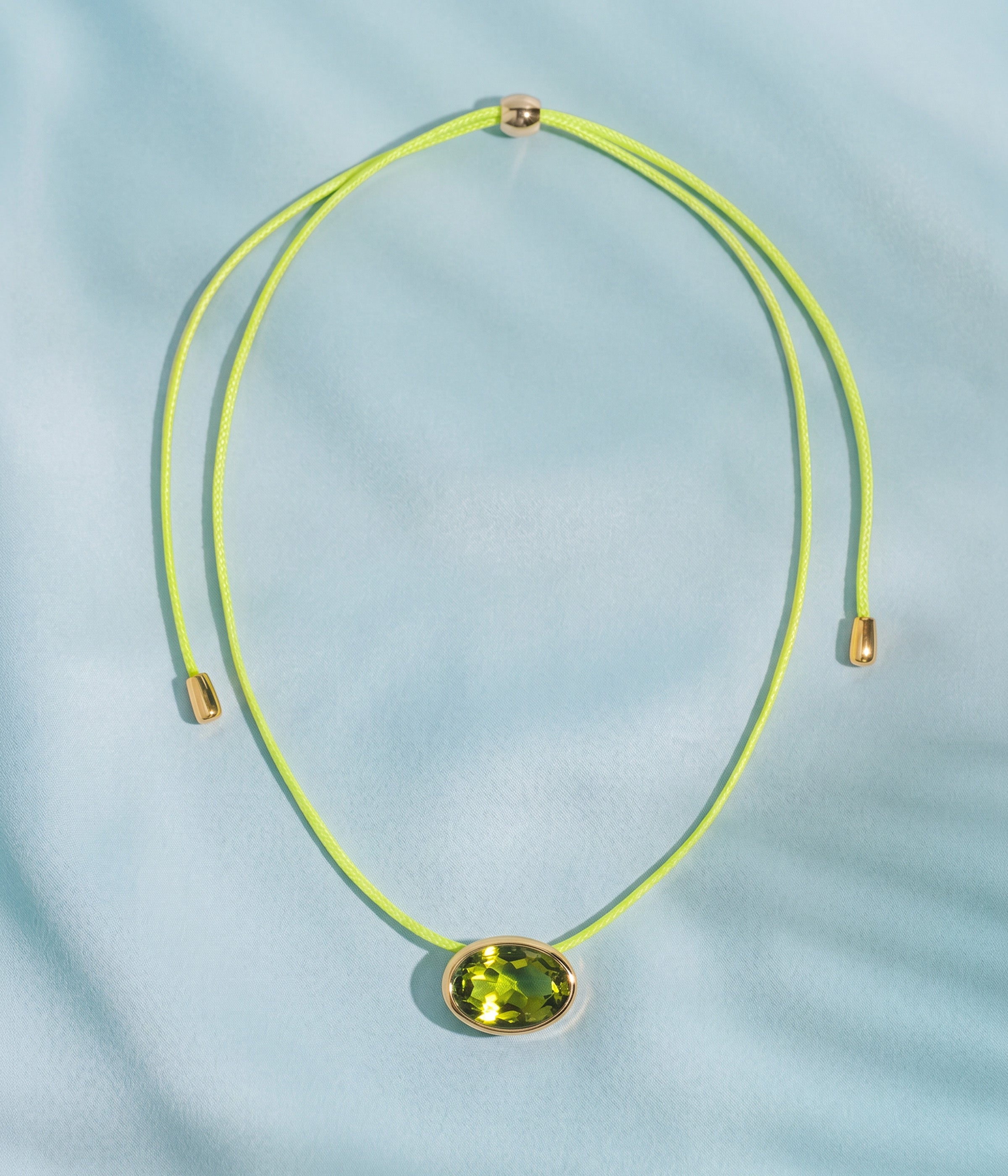 Marisol Necklace in Olivine - Loren Hope