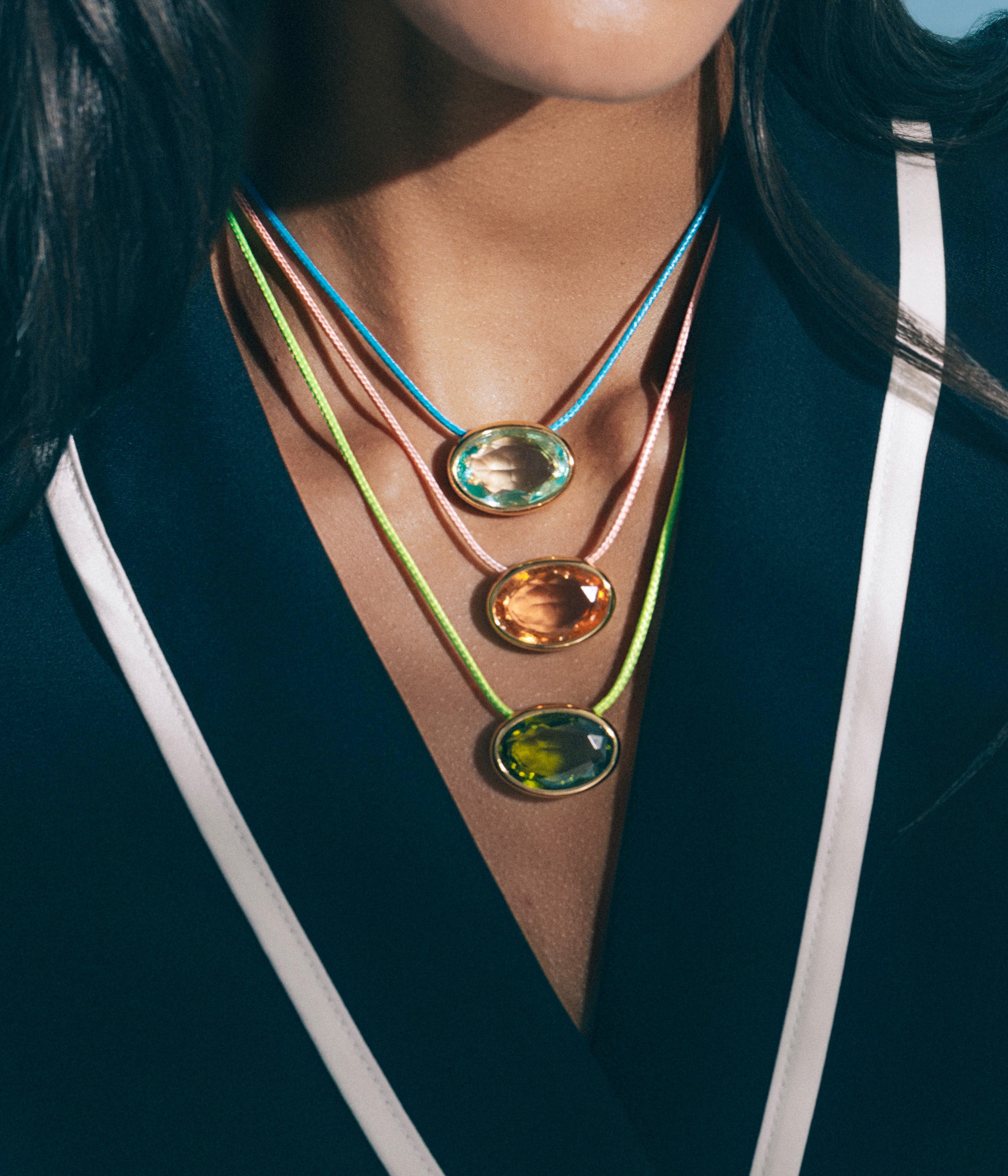 Marisol Necklace in Rosaline - Loren Hope