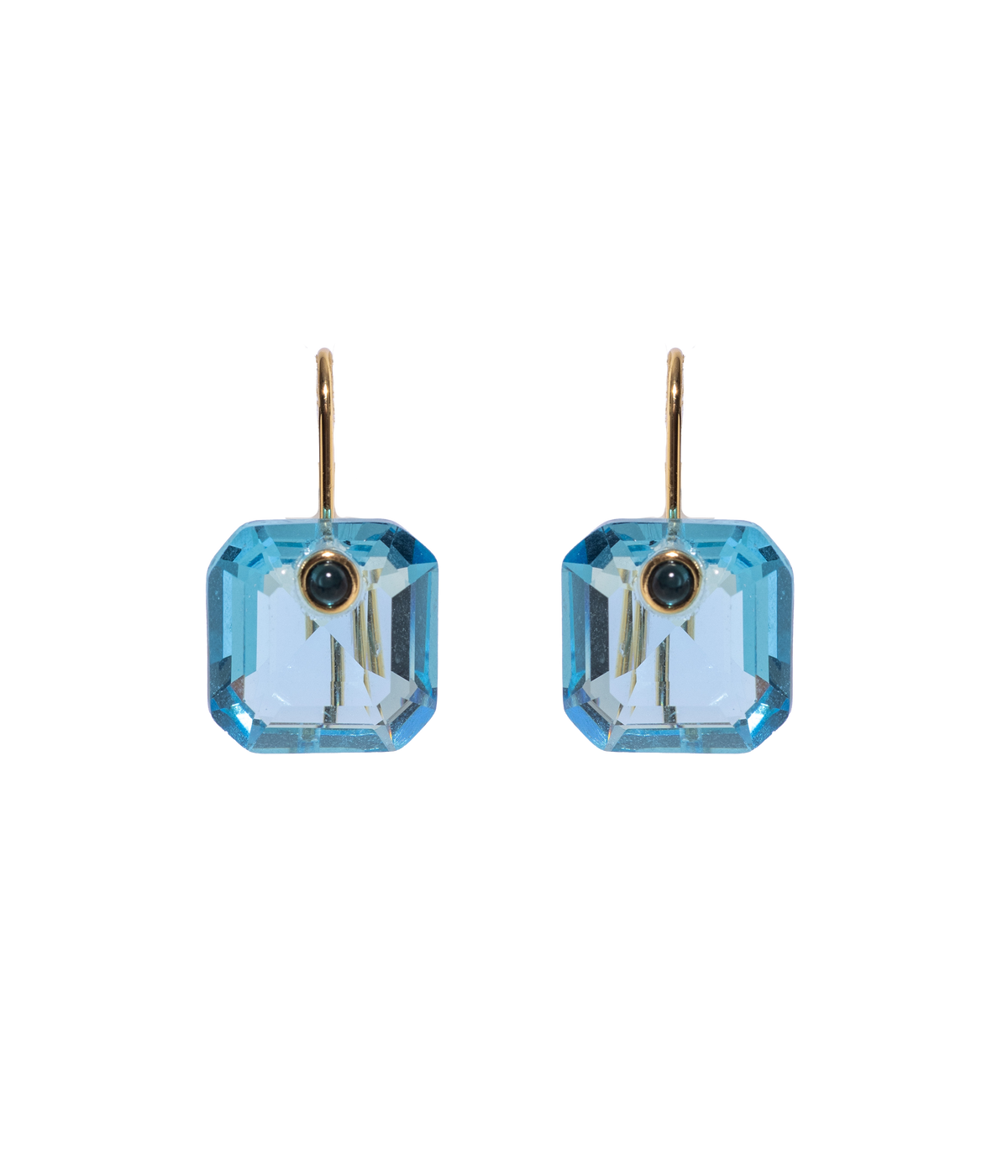 Octavia Earrings in Aqua - Loren Hope