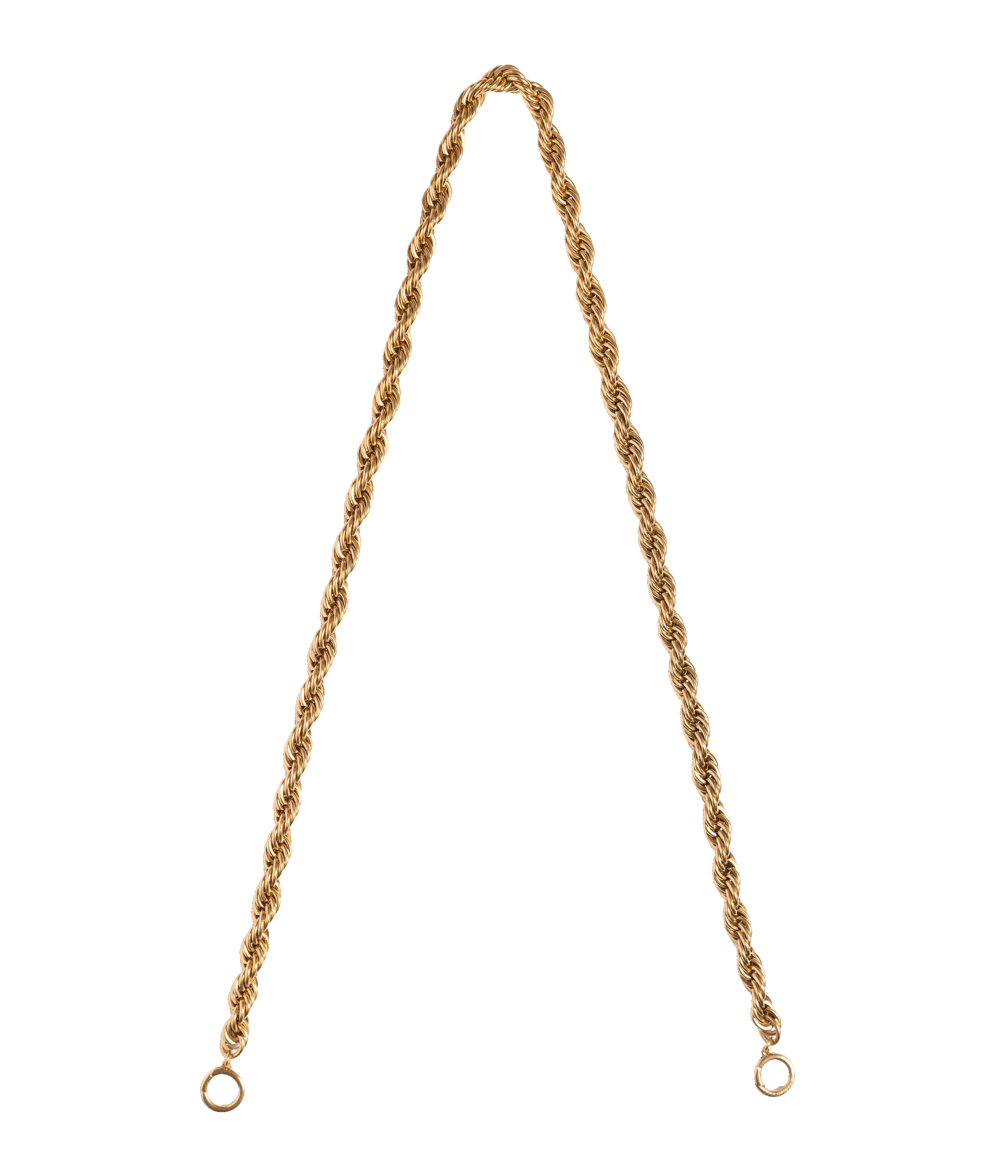 The Ora Bag with Rope Chain Shoulder Strap in Black - Loren Hope
