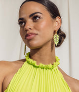 Royal Palm Drop Earrings